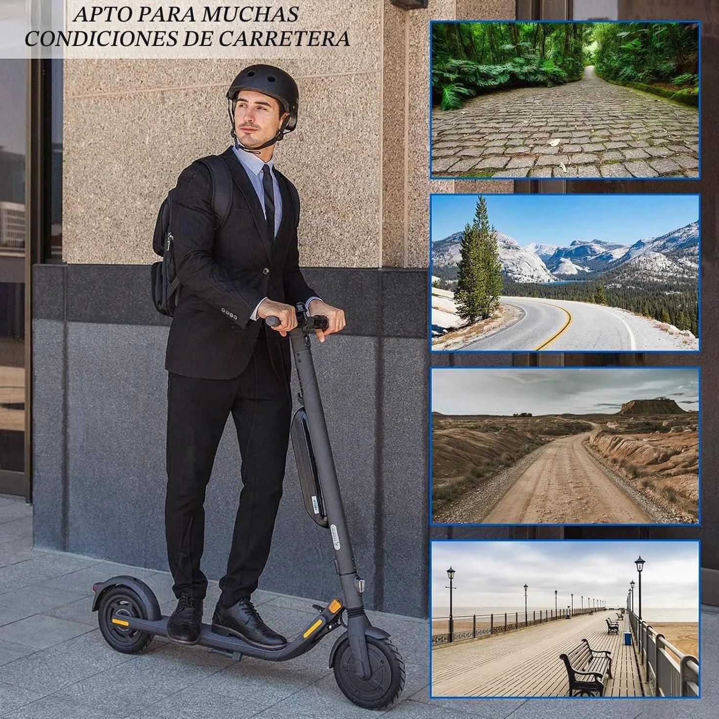 Xiaomi Ruedas y Cámara de Aire para Patinete 8.5 Pulgadas 50/75-6.1 Neumático de Repuesto M365 Pro 2 1S Essential