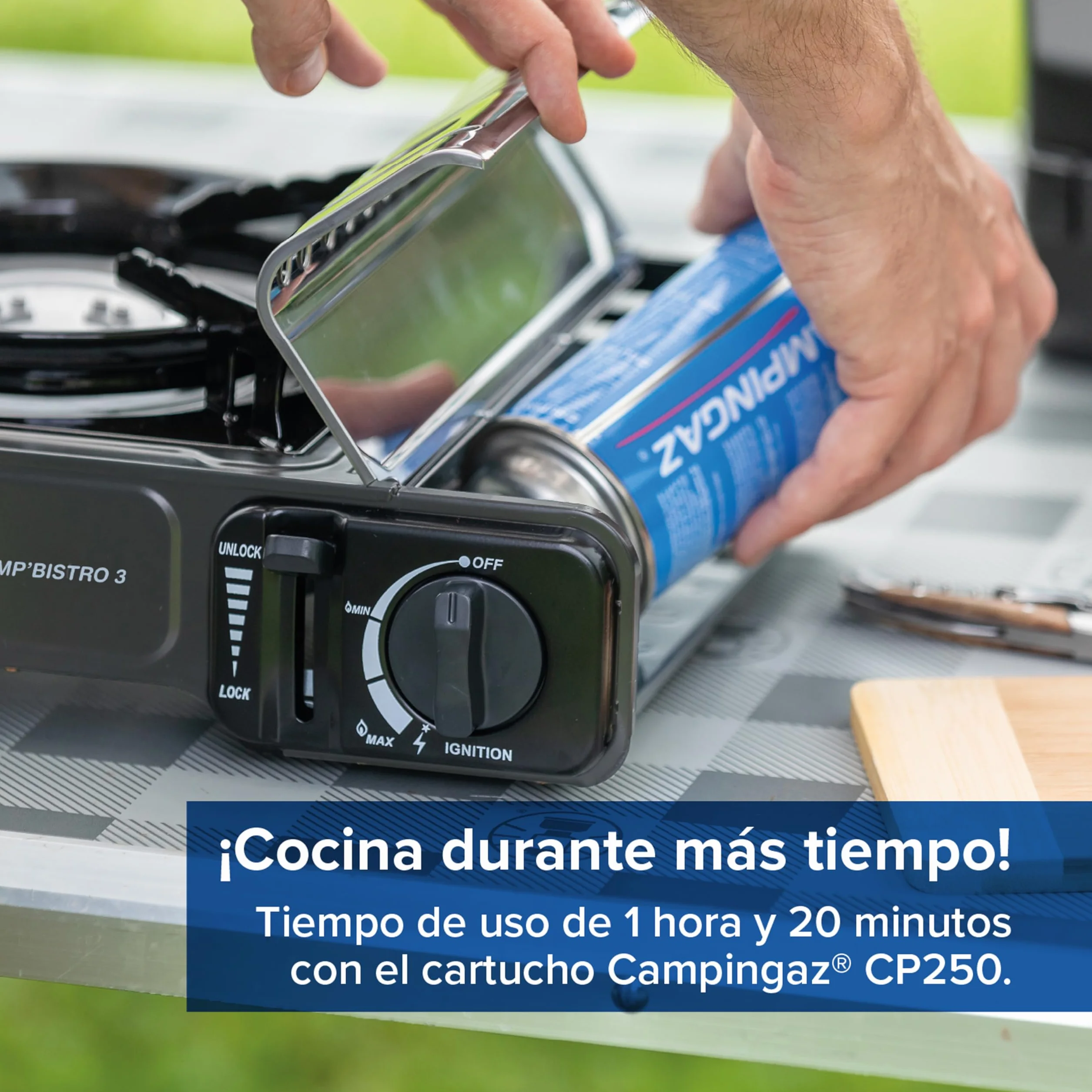 Campingaz Camp’Bistro 3 Gas Stove 1 Quemador 2200 W Negro