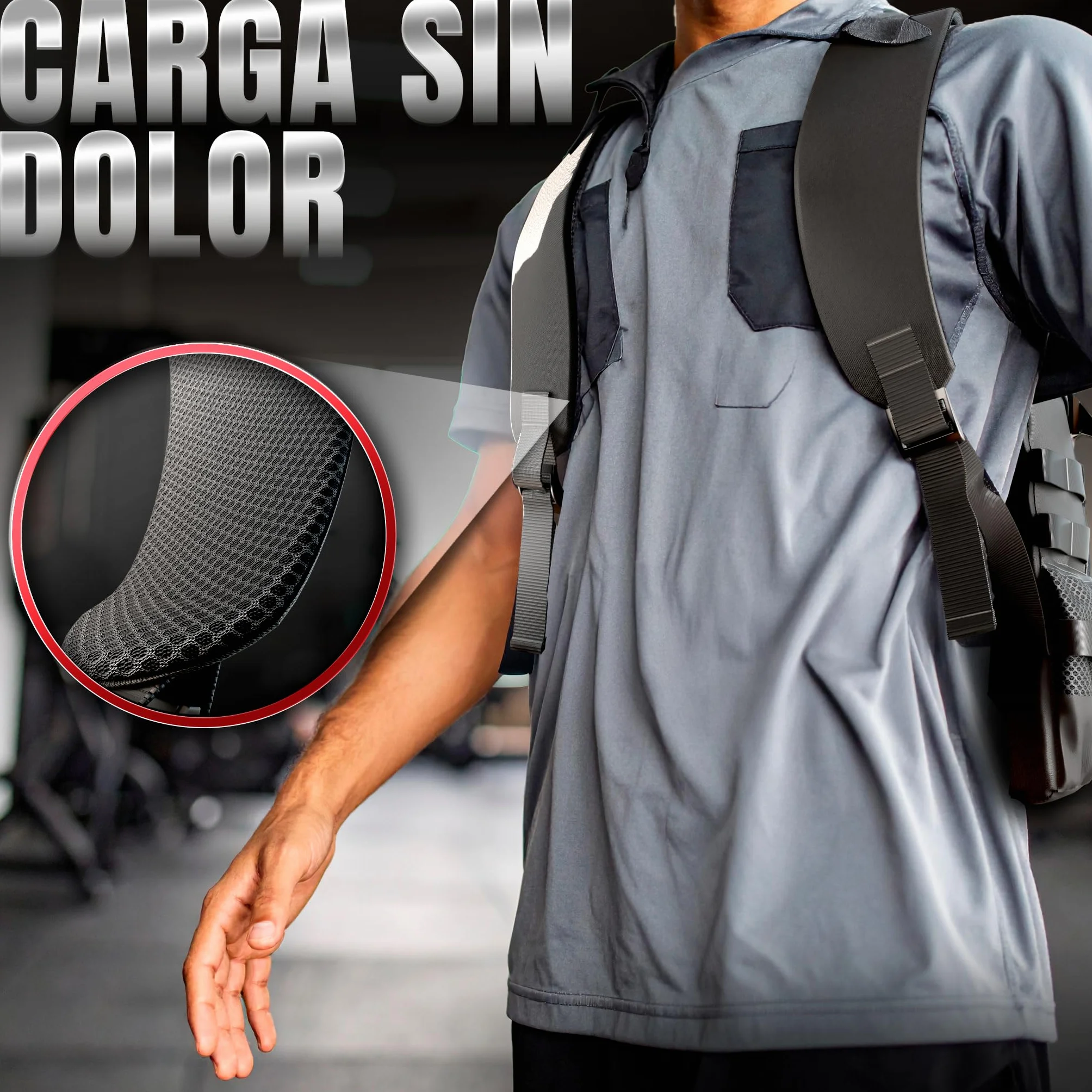 Mochila Crossfit Hombre Militar 45L Táctica Carga Pesada Supervivencia Montañismo