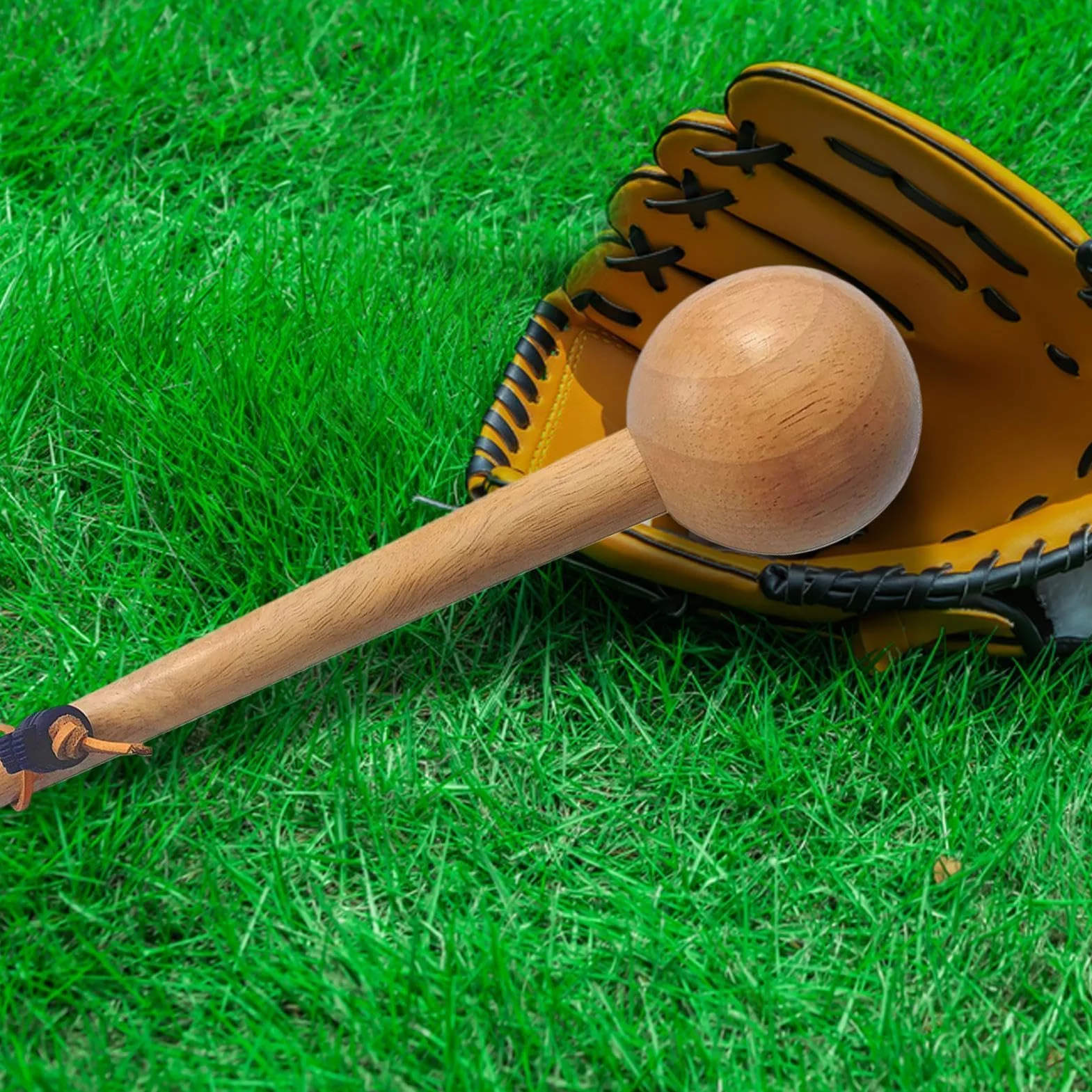 Mazo Para Guantes De Béisbol De Madera - Mantenimiento Molde De Bolas