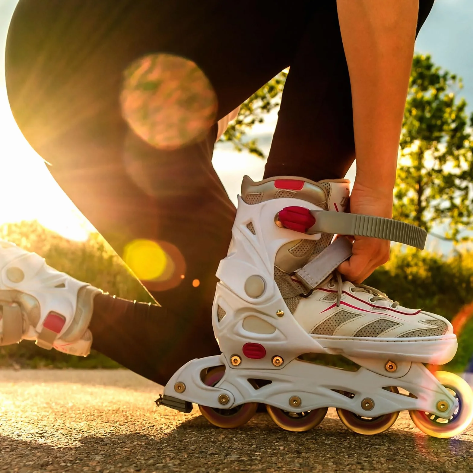 QUARKZMAN Separadores de Rueda 16 Piezas, Espaciador de Eje para Patines en Línea