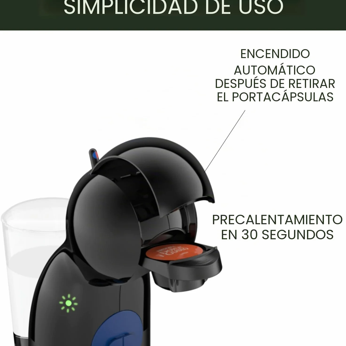 Krups Nescafé Dolce Gusto Piccolo Xs Noir