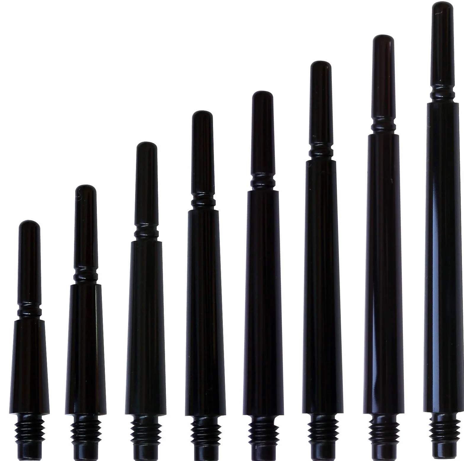 COSMO DARTS Cañas fit Shaft Gear Normal spining Negra (giratoria) Talla 2