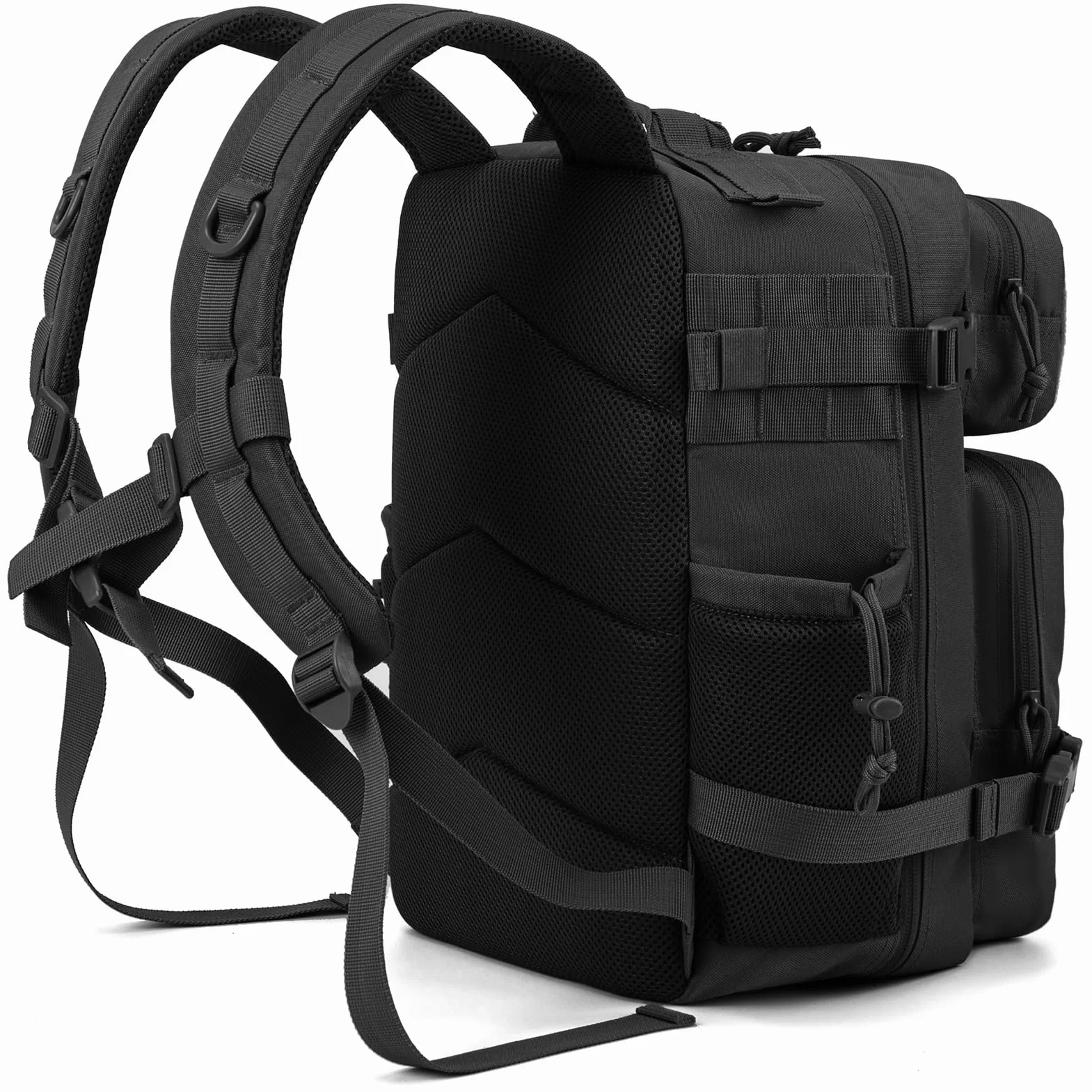 QT&QY Mochilas Militares Tácticas 25L/45L Molle Mochila de Asalto Ejército Bolsa Bug Out 3 Días Senderismo Acampar