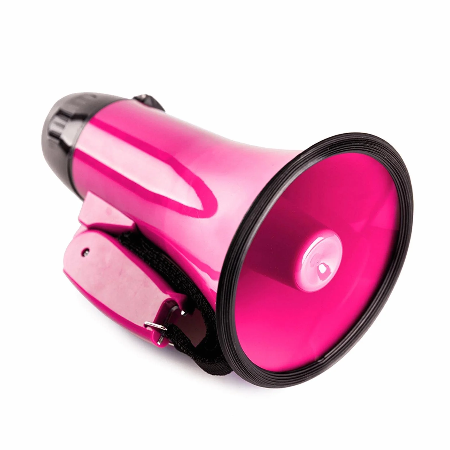 Altavoz megáfono de mano 25W Milageto Rosa rojo con grabación 240S