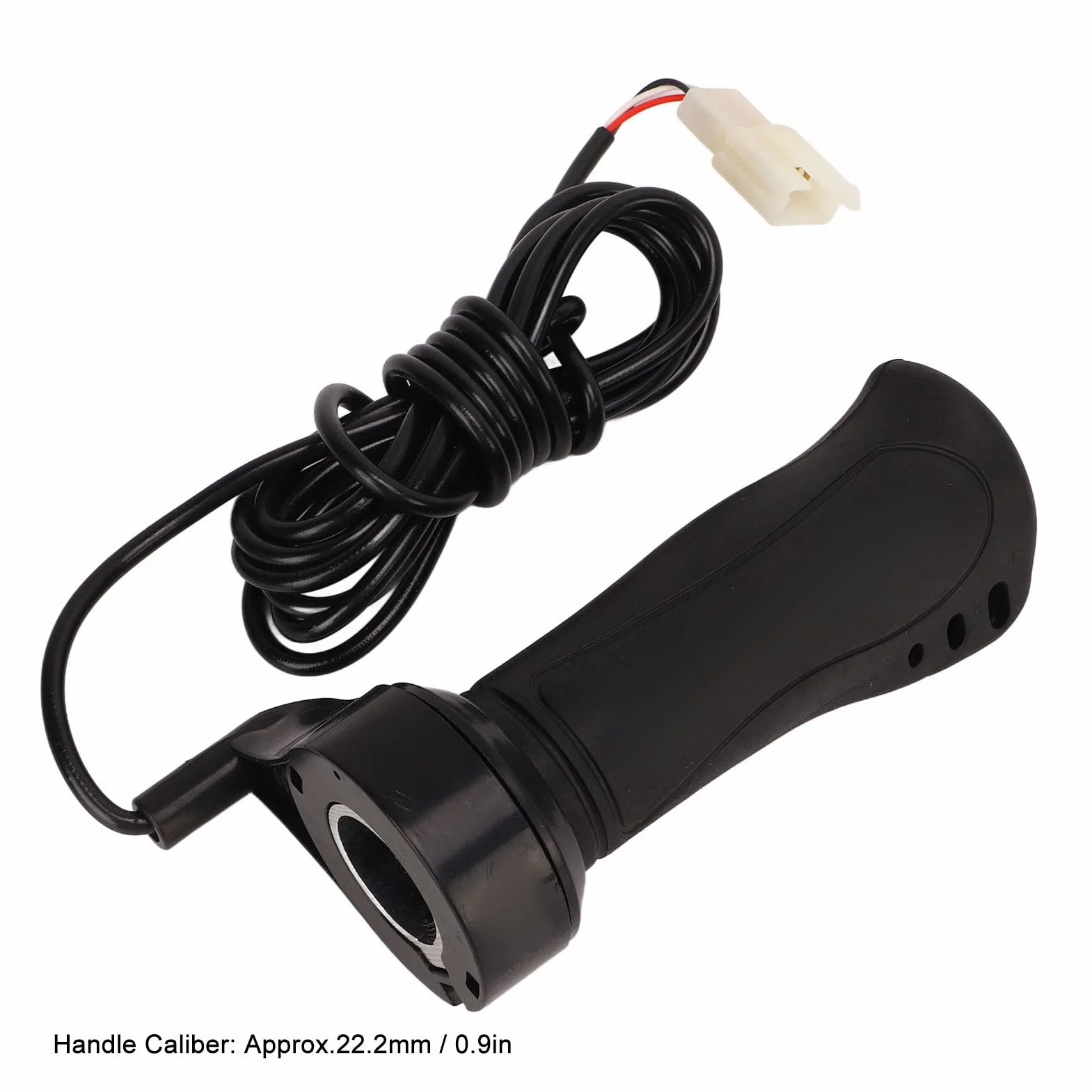 Controlador de Motor Cepillado 12V 250W Kit Empuñadura Acelerador Goma Carcasa Aleación Aluminio para Bicicleta Eléctrica