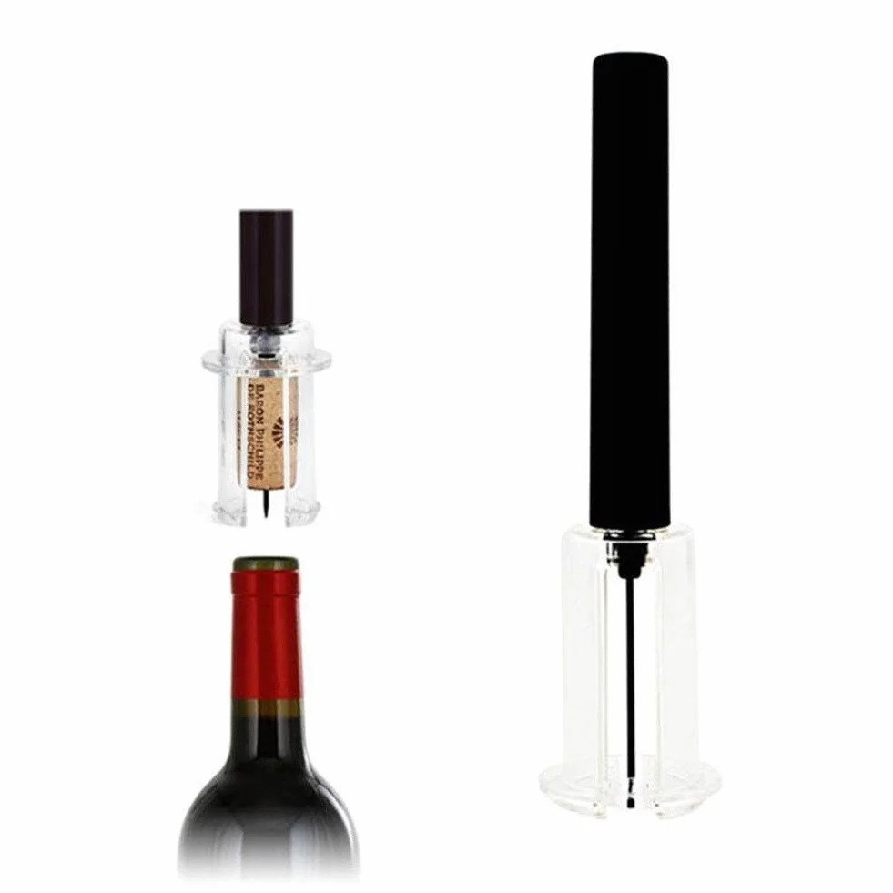 Bostar Vino Tinto Abrebotellas Removedor de Corcho Fácil Bomba de Aire Presión Sacacorchos Herramientas