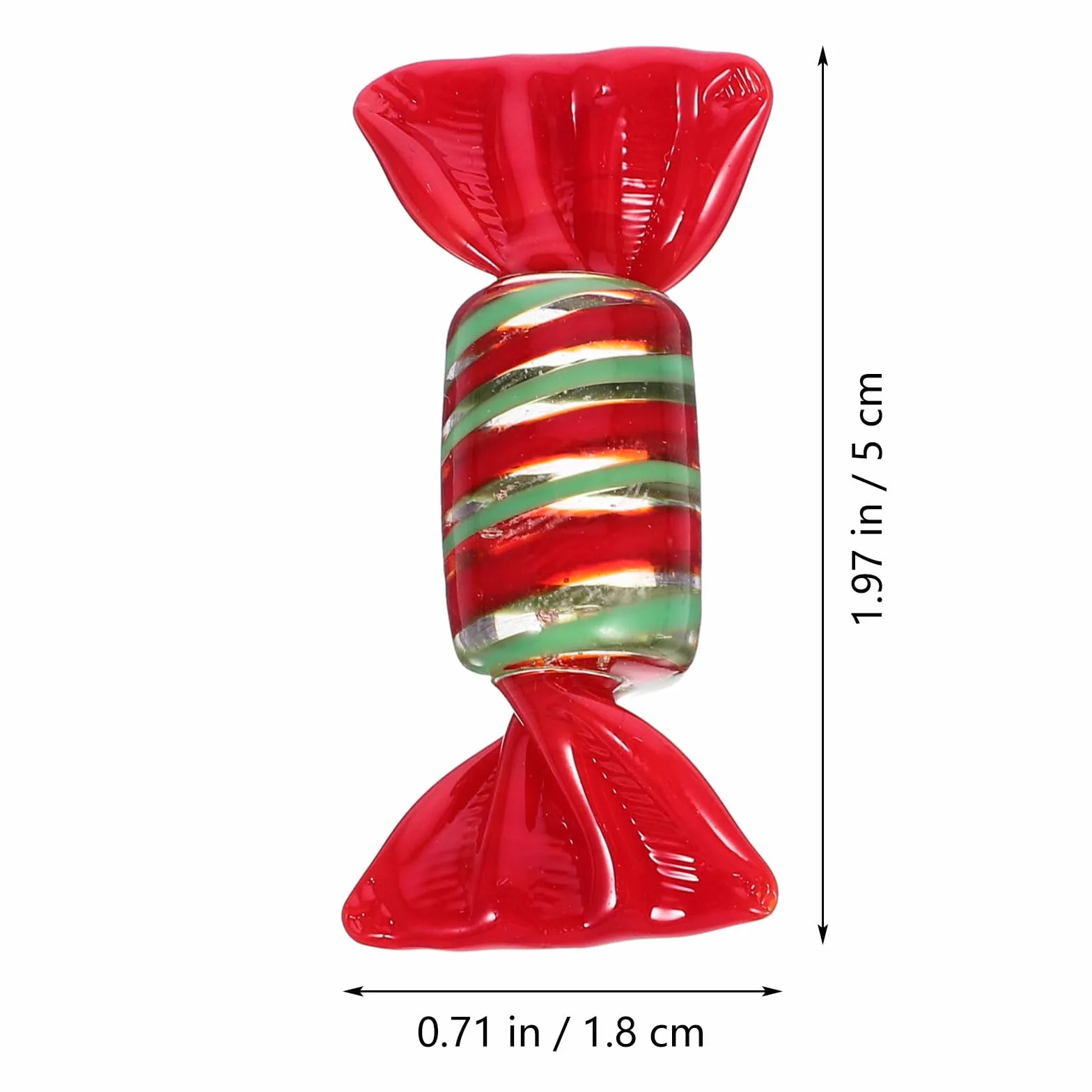 Adornos de Cristal de Murano Hechos a Mano 12 Unidades Decoración Navidad Hogar Boda Fiesta