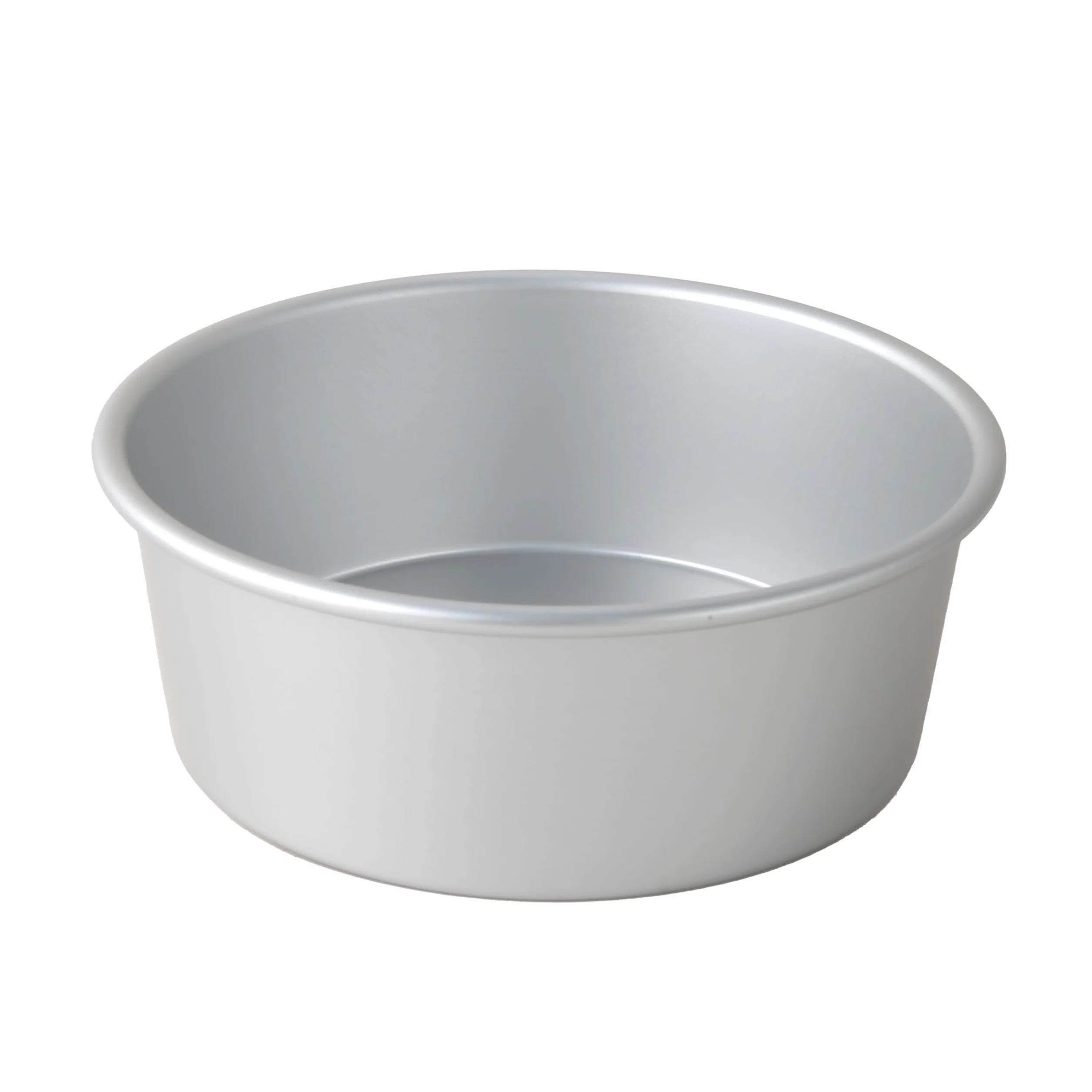 KAMBERG – Molde redondo para tartas, 20 x 8 cm, aluminio anodizado, plateado