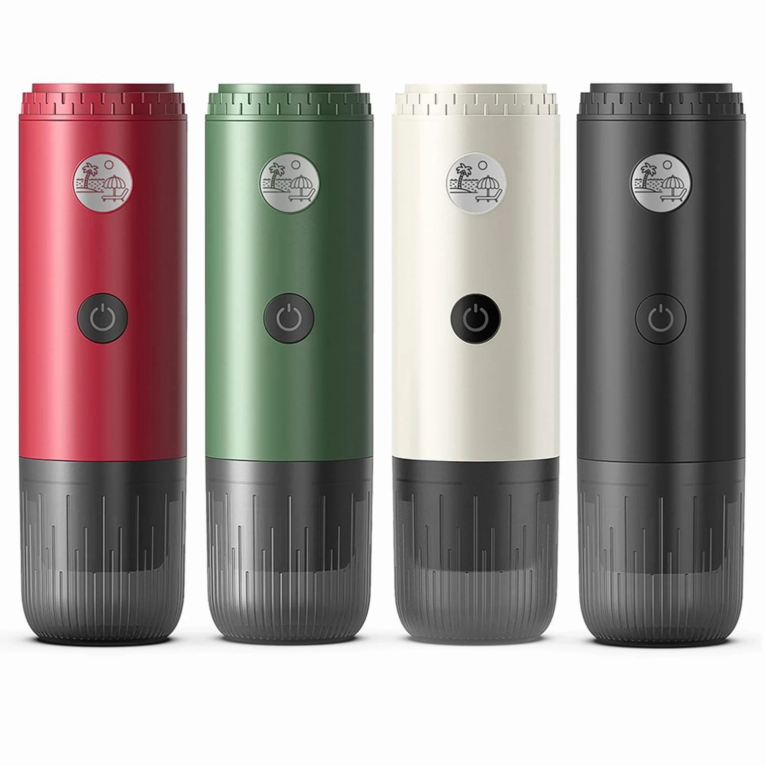 Máquina de café espresso recargable de 7800 mAh, 19 bares, diseño pequeño, apto para cafeteras de una sola taza doble, USB, cafetera