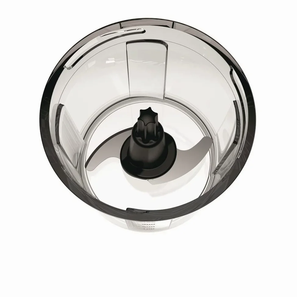 Imetec TritaCompact, Procesador de alimentos, Picadora con 2 cuchillas de acero inoxidable, recipiente de 400 ml, funcionamiento a presión, compacta, 350 W, Libre BPA
