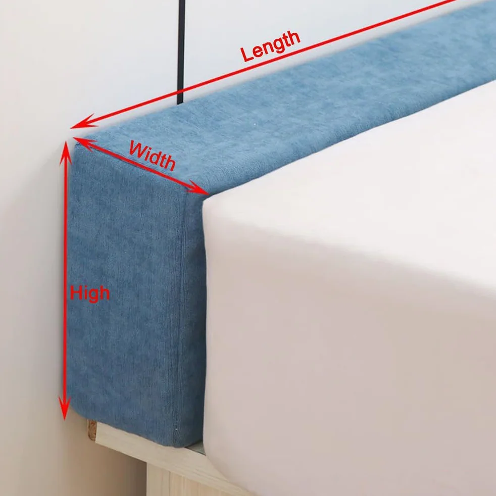 Genérico Extensión de colchón con Relleno de Espacio para Cama a Medida,Relleno de conexión,Cuña de colchón,Puente de Cama,Relleno de Espacio para Cama Grande para Camas Individuales