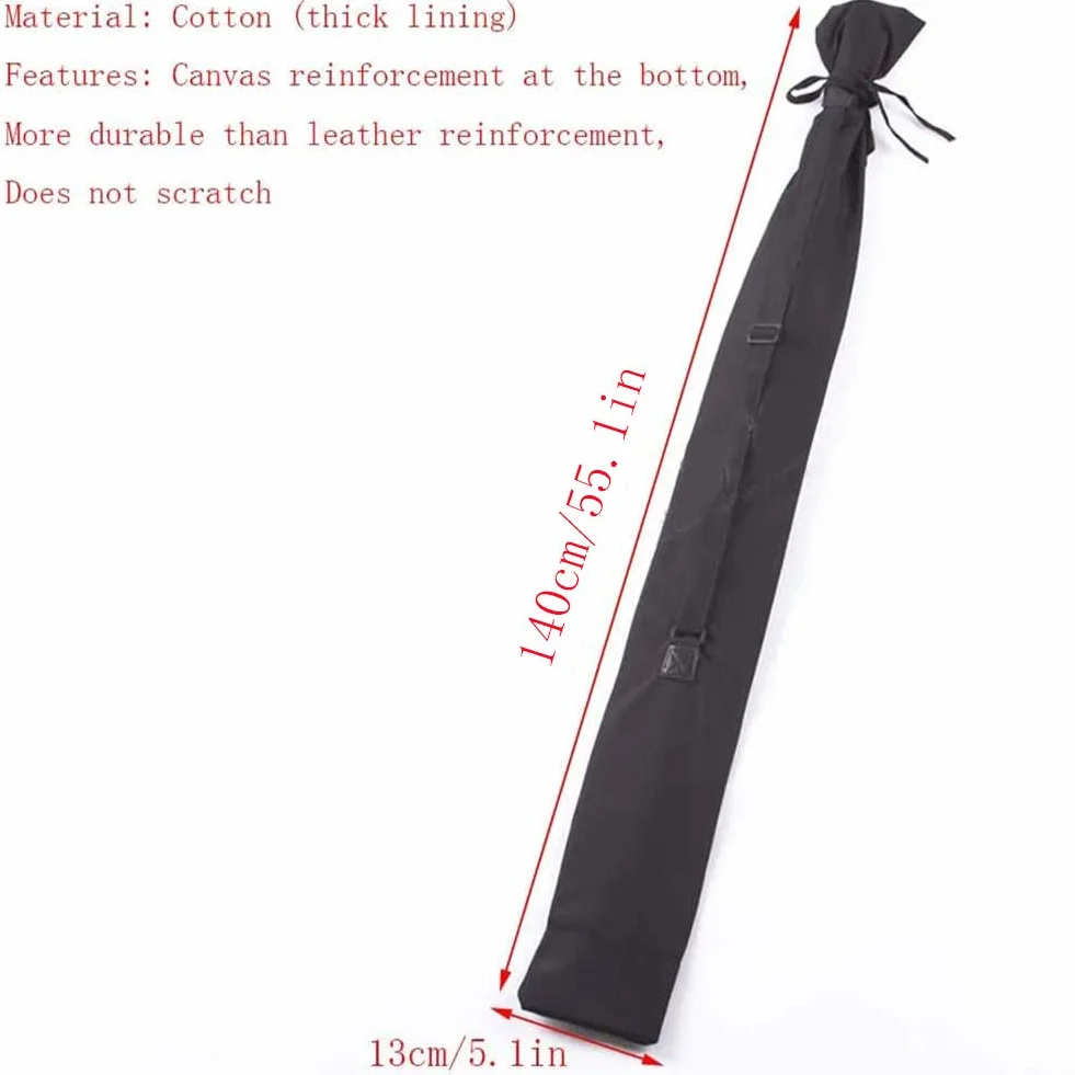 Wanggang Bolsa de Transporte Bokken Katana Azul 140cm
