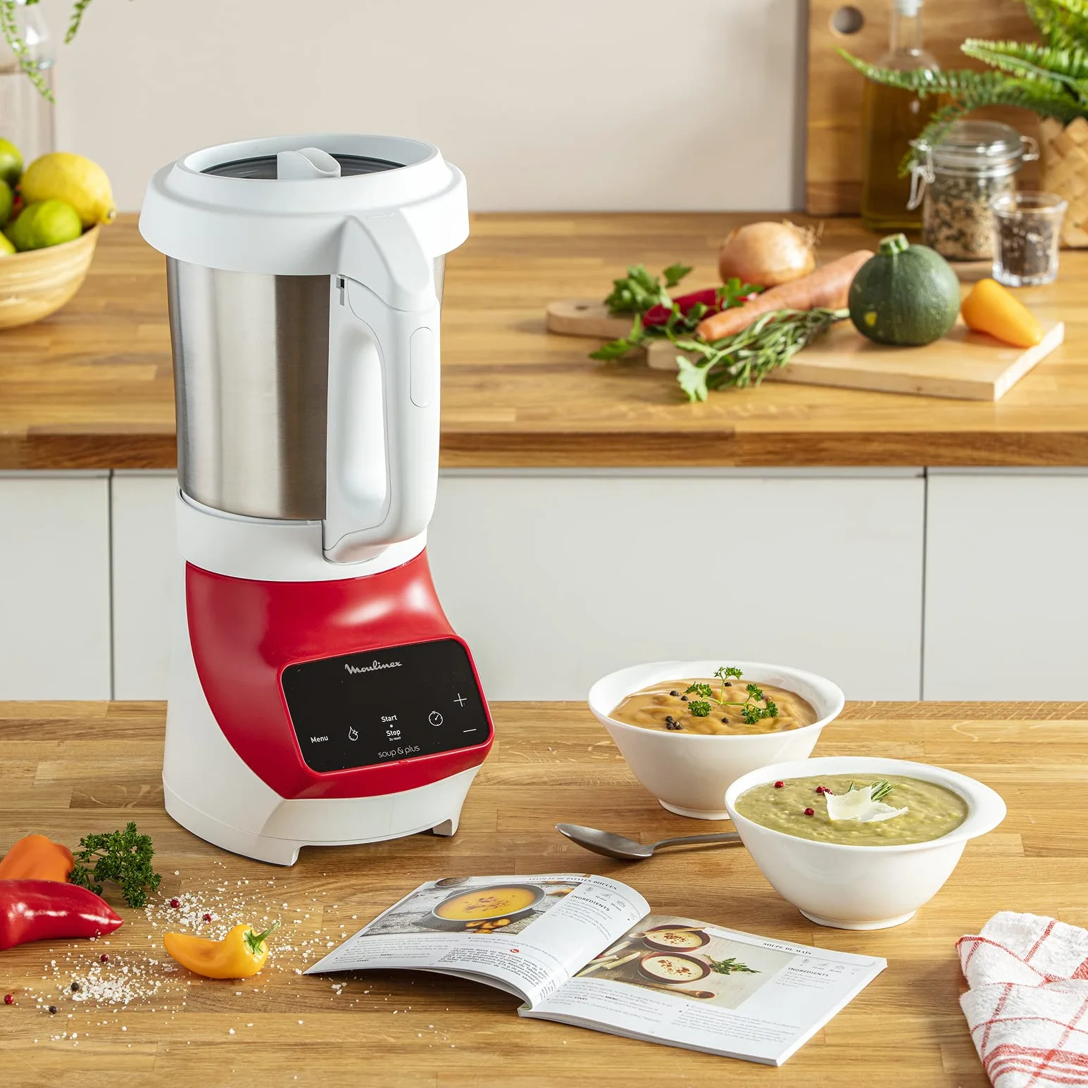 Licuadora Moulinex LM924500 Rojo Rojo/Blanco 2 L