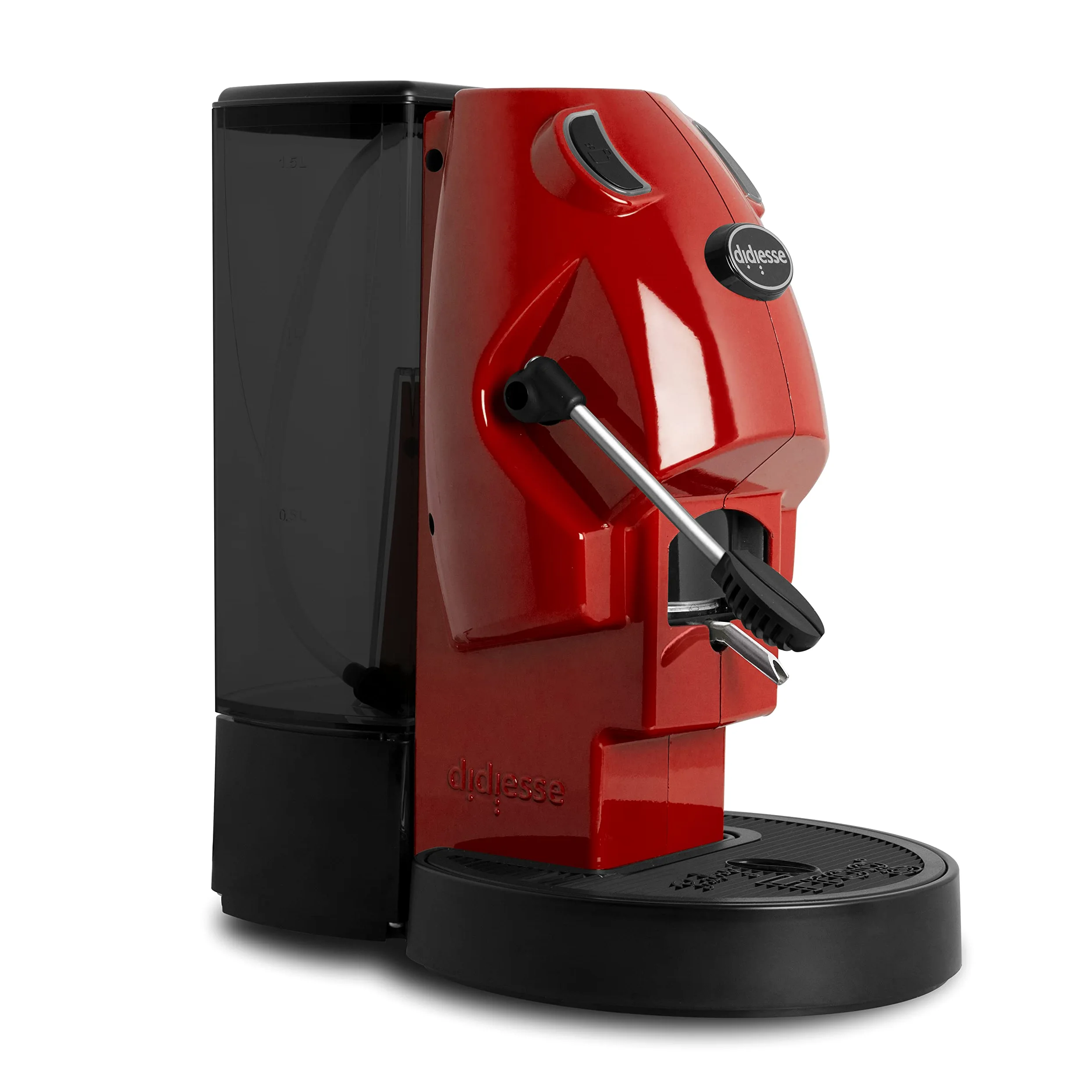 Didiesse - Cafetera con cápsulas ese 44 mm - Modelo Baby Frog Máquina de cápsulas - Compacto 450 W - con función de espera y depósito de 1,5 L (rojo)
