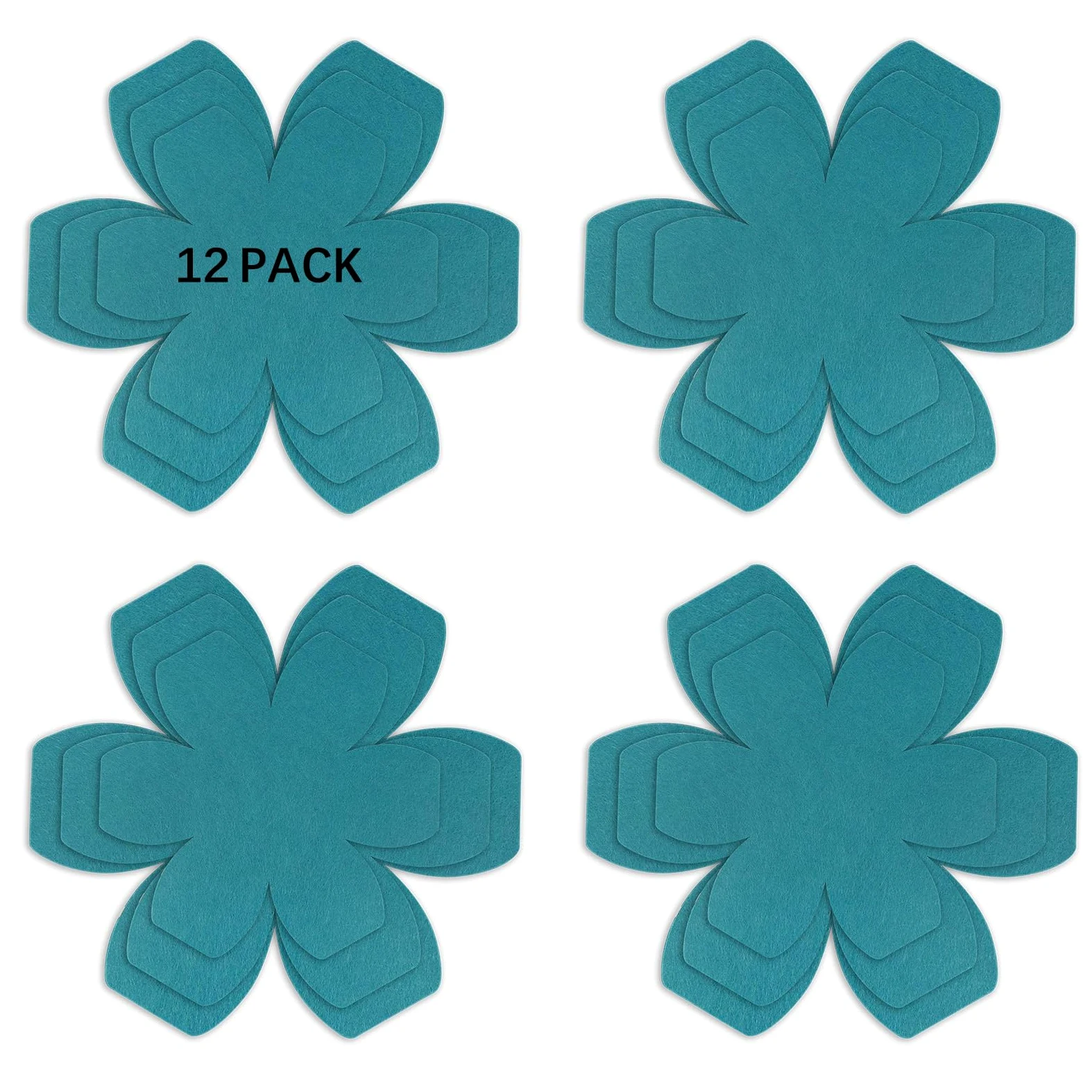 Protectores de sartén para apilar, juego de 12 y 3 tamaños diferentes, protectores de utensilios de cocina de fieltro más grandes y gruesos, protectores de ollas y sartenes, protectores de separadores
