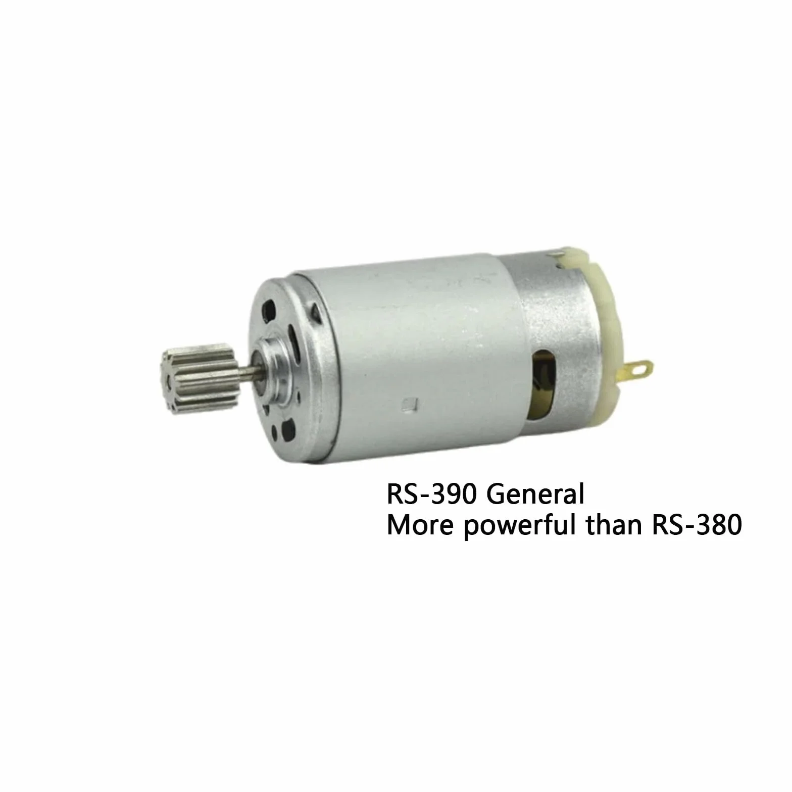 CHANCS RS390 Motor Eléctrico DC 12V 18000RPM Accesorio de Coche de Juguete Scooter 12 Marchas
