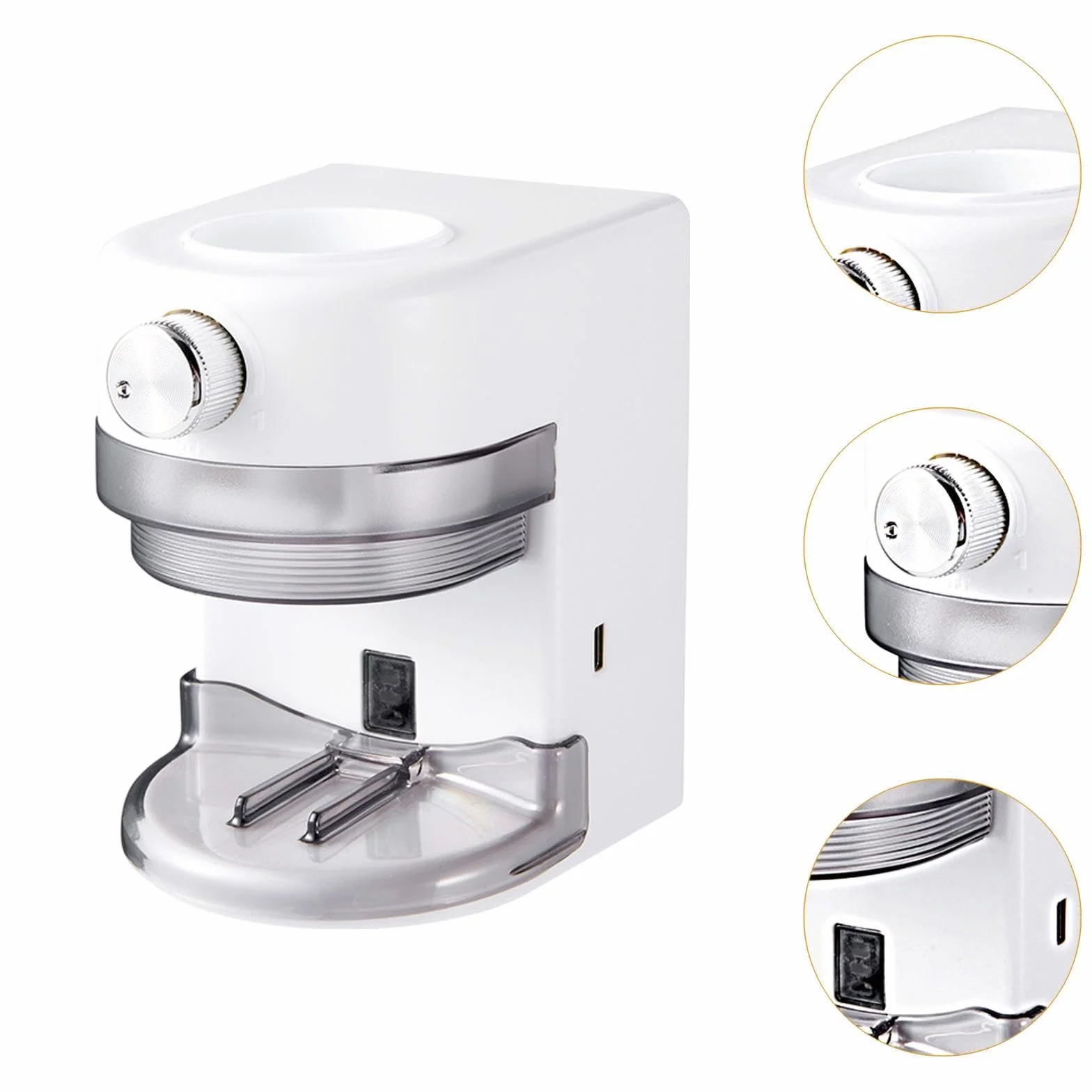 Dispensador de Pasta de Dientes Pared Automático Eléctrico Organizador de Baño con Diseño Desmontable Adecuado para Habitaciones Compartidas, Blanco, Individual