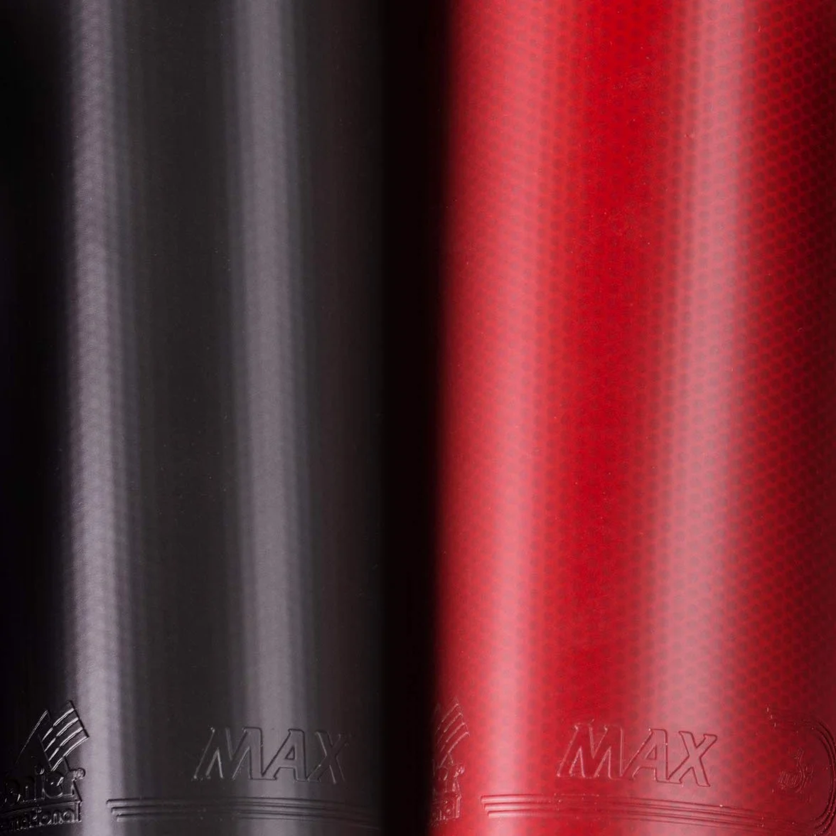 Donier Goma de Ping Pong MAX 2,0 mm Rojo Tenis de Mesa Alta Velocidad Control