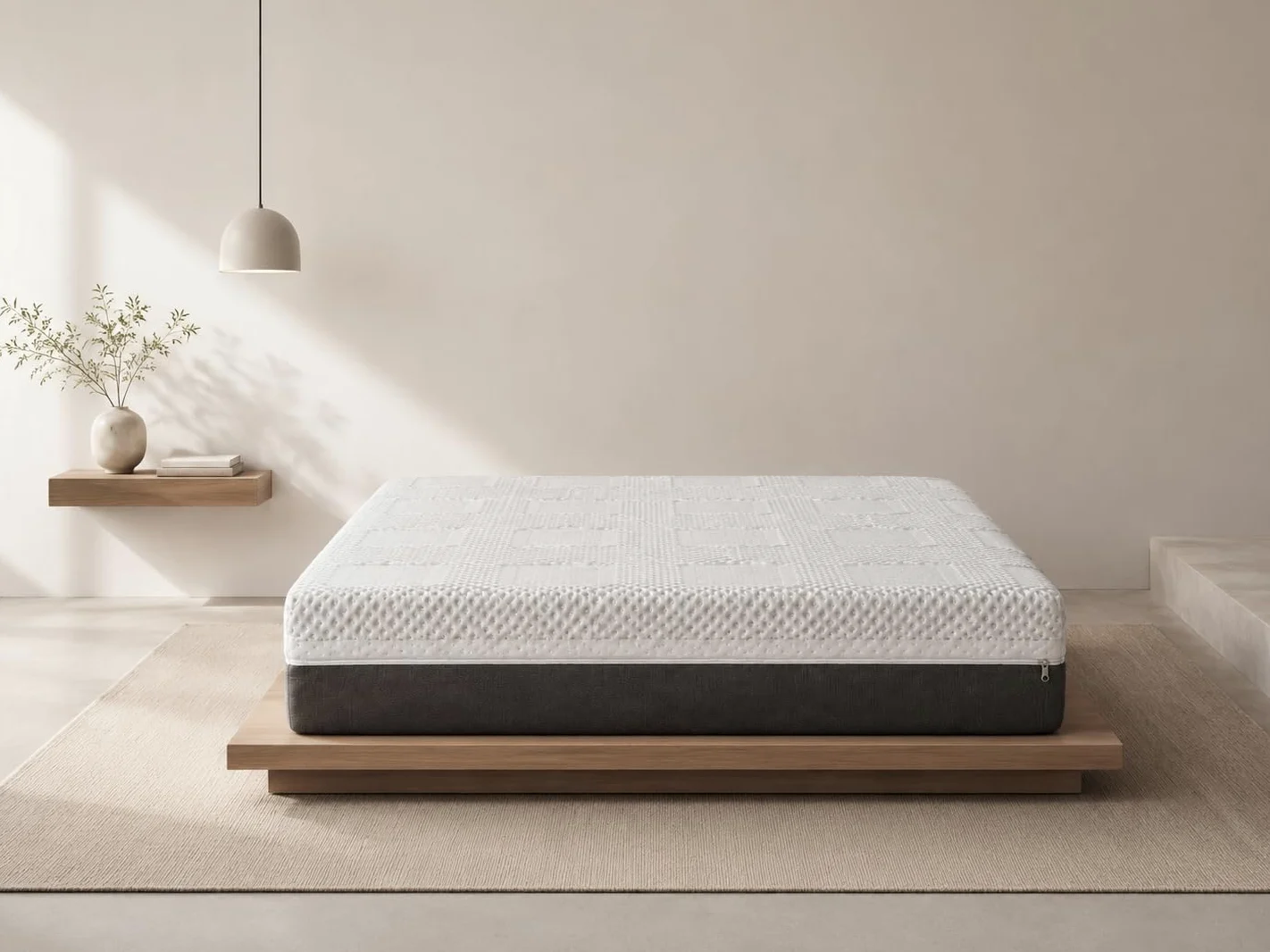 DORMISSIMO Colchón de Espuma Draco Latex 90x190 Altura 20 cm - con 2 cm de látex