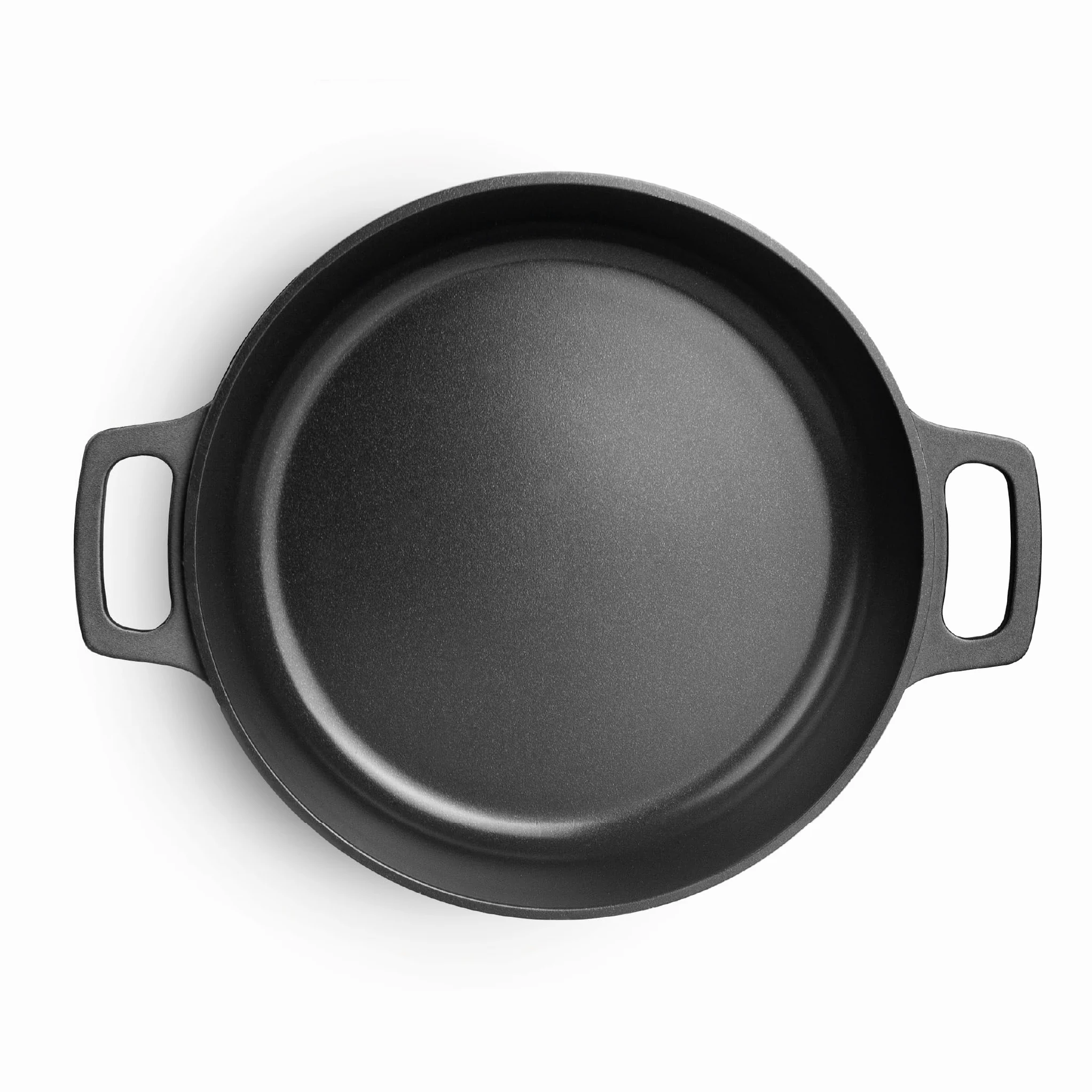 IBILI - Guisera Sin Tapa Esben 36 Cm, Aluminio Fundido, Antiadherente PFAS, Apta para induccion