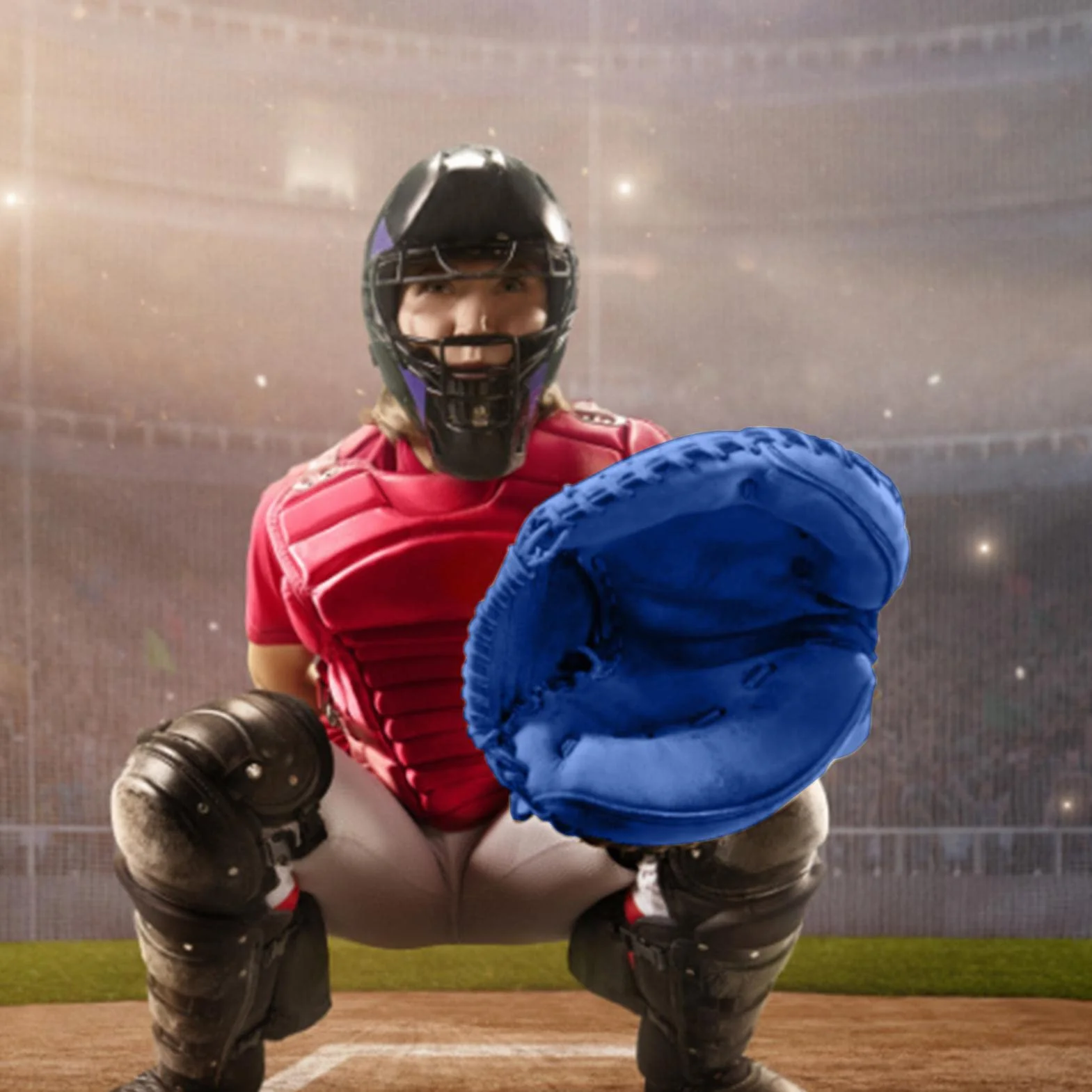 Mitón de Béisbol para Jóvenes Guantes Deportivos de Cuero PU Pitcher Batting T acolchados para Atrapar
