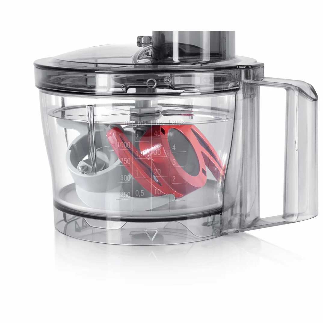 Bosch MCM3110W - Robot de cocina (2,3 L, Blanco, Giratorio, De plástico, Acero inoxidable, 800 W)