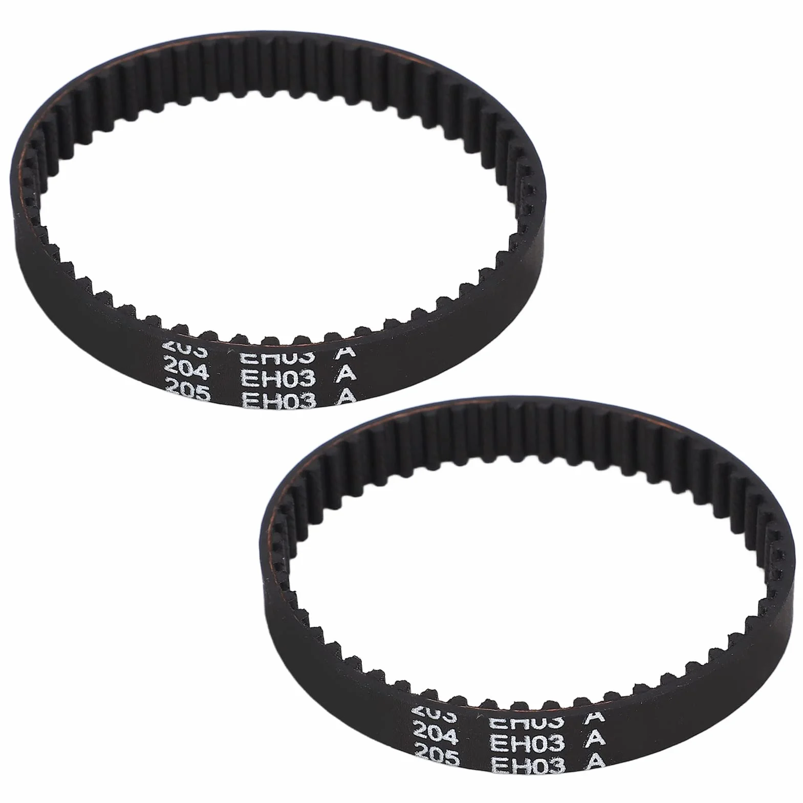 2 Piezas Correas de Goma de Repuesto para Aspiradora Tamaño Estándar Compatible con AZ1002 AZ1000 AX952 ZU780 ZU782 ZS362