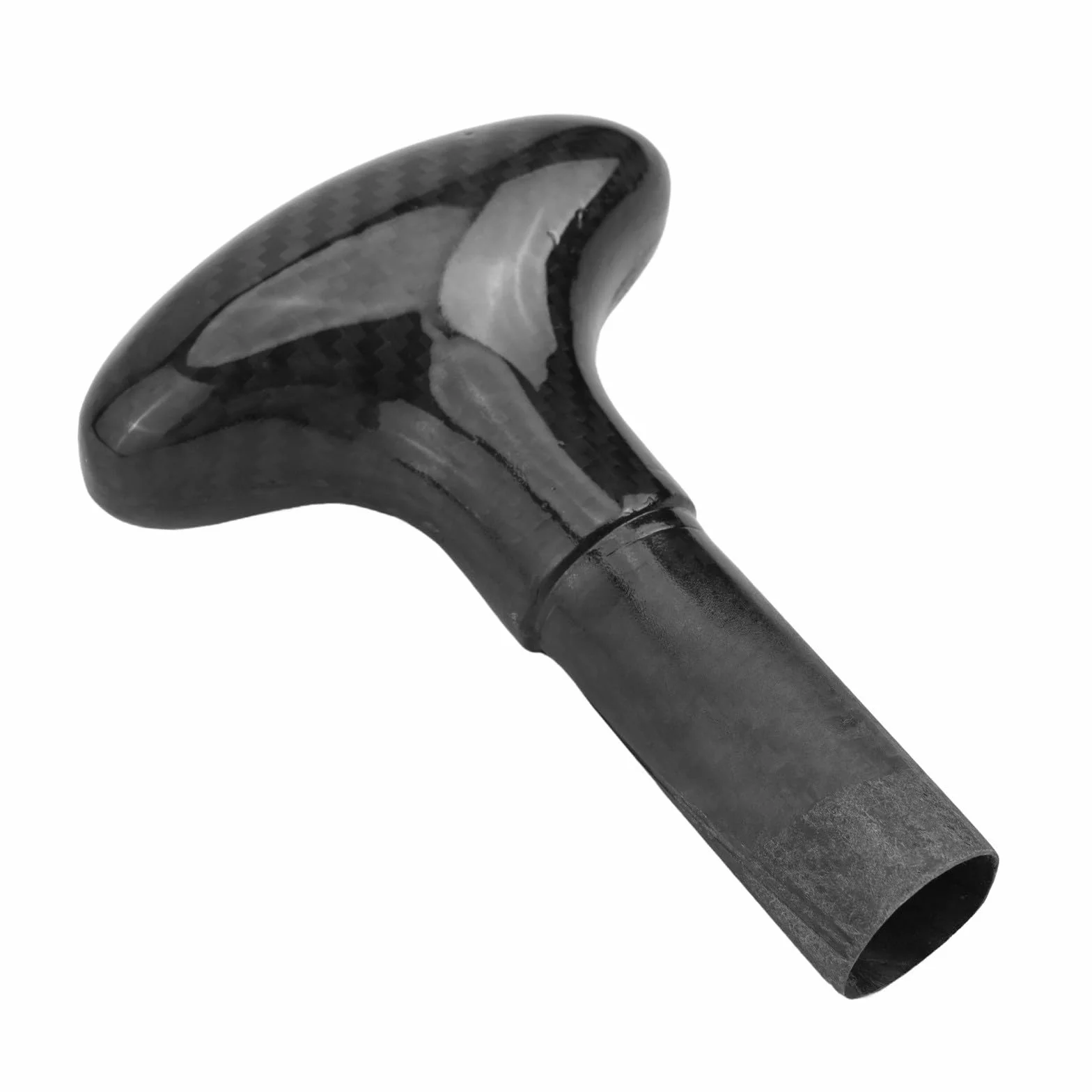 Eje de paleta de fibra de carbono 3k ligero surf esquí mango de repuesto para canoa paleta varilla de extensión para remo pieza de reparación de tabla de remo, diámetro de poste de 25 mm, negro