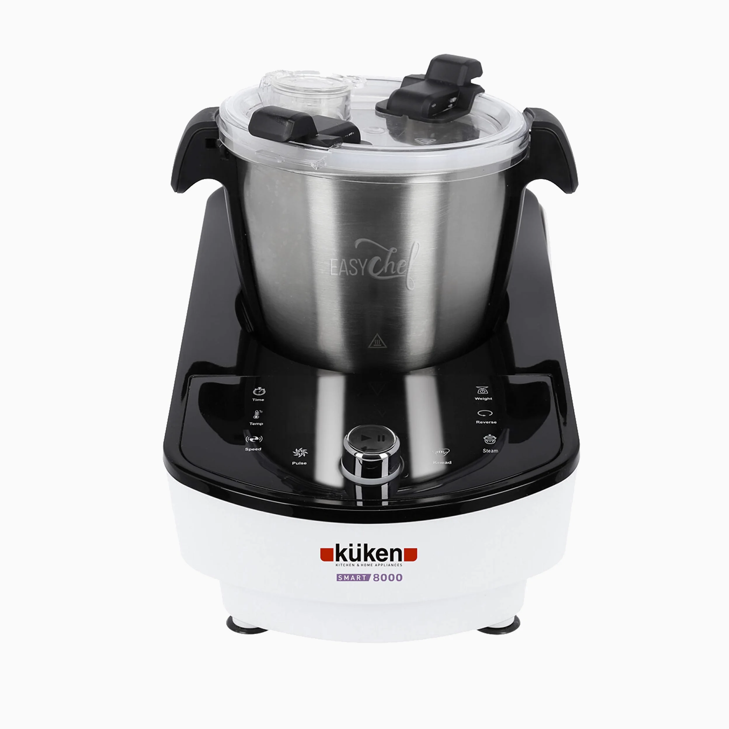 KUKEN Robot DE Cocina Ecoiluminaled Inteligente MULTIFUNCIÓN con VAPORERA EASYCHEF Smart 8000