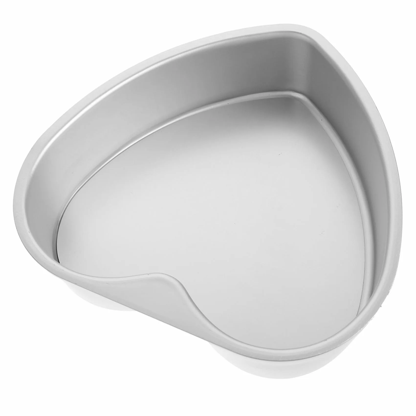 Molde Creativo para Pasteles Forma de Corazón, de Aleación de Aluminio, Fácil de Desmoldar, Adecuado para Reuniones Familiares y Principiantes en Repostería
