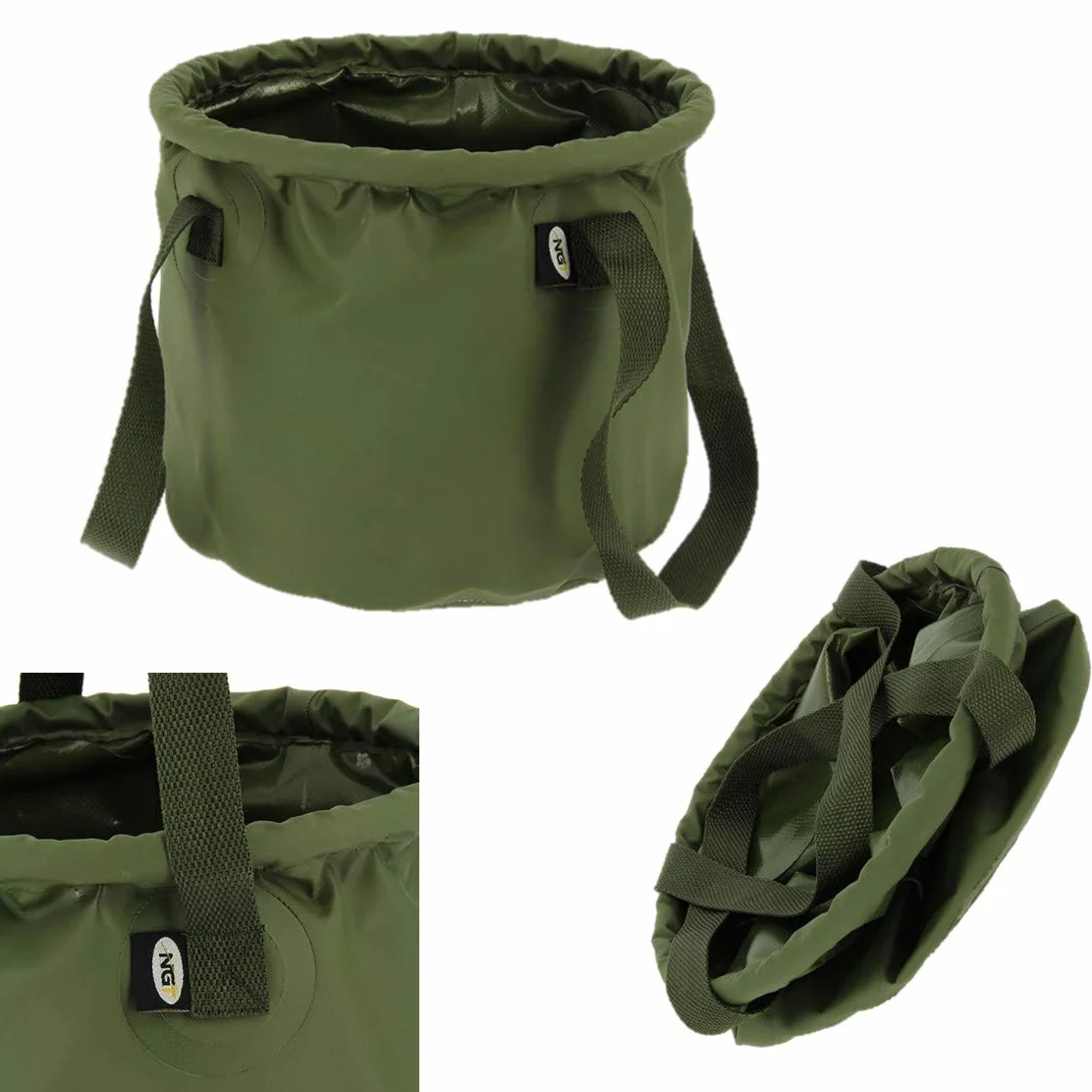 NGT Cubo de agua para pesca de carpas 7 L impermeable
