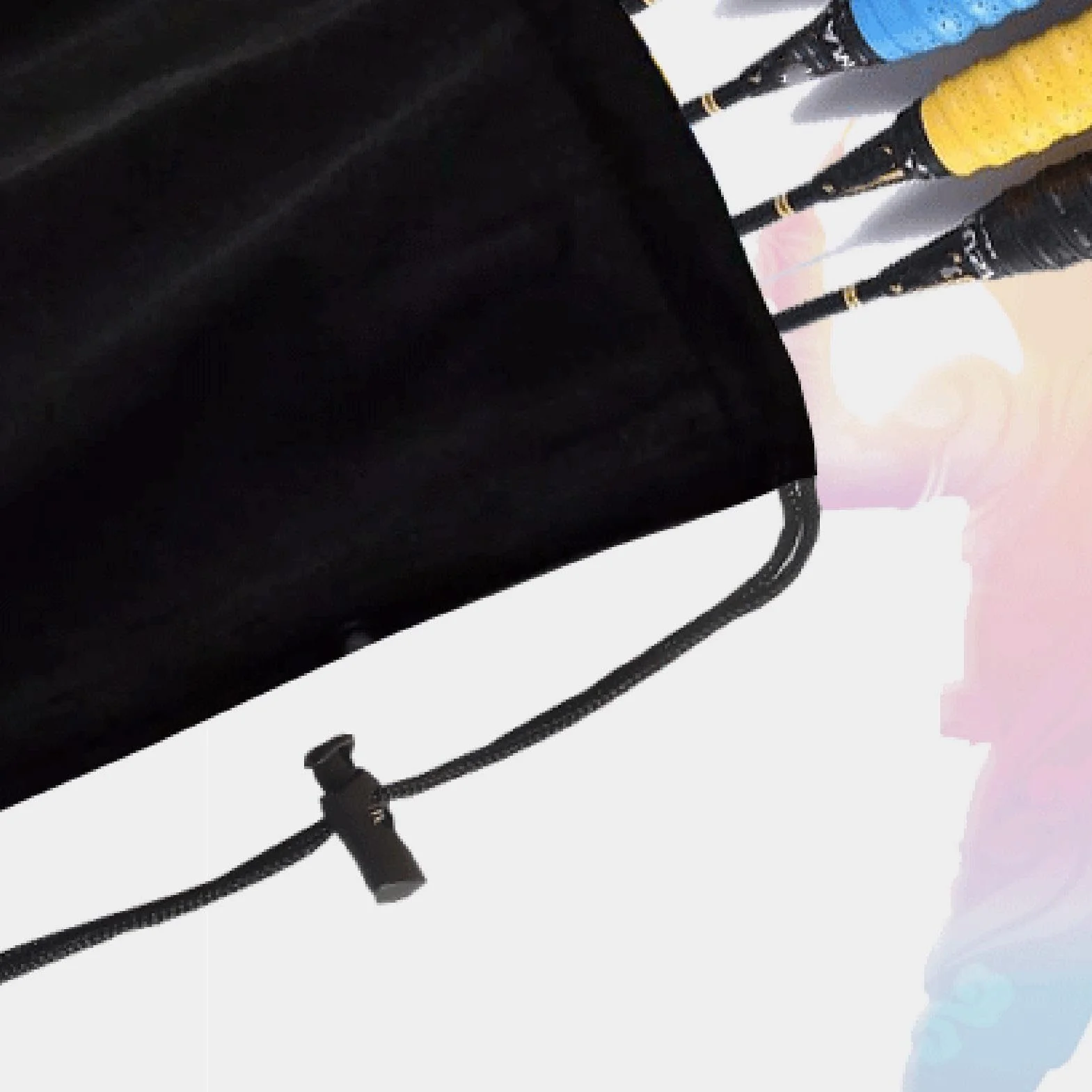 Funda para raqueta de bádminton, bolsa de transporte de un hombro portátil