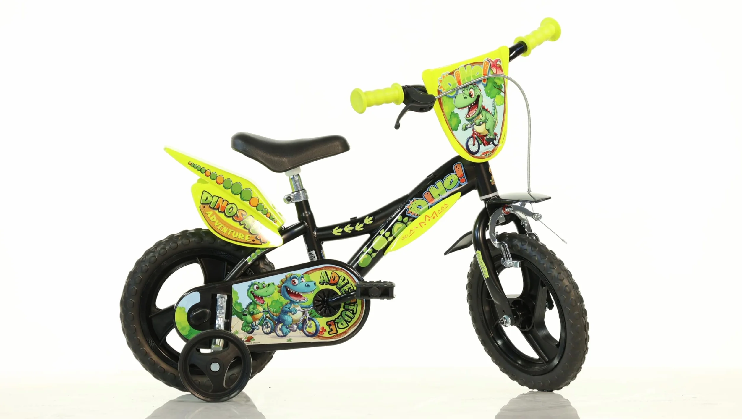 Dino Bikes Bicicleta 12 Pulgadas para niños Dinosaurios