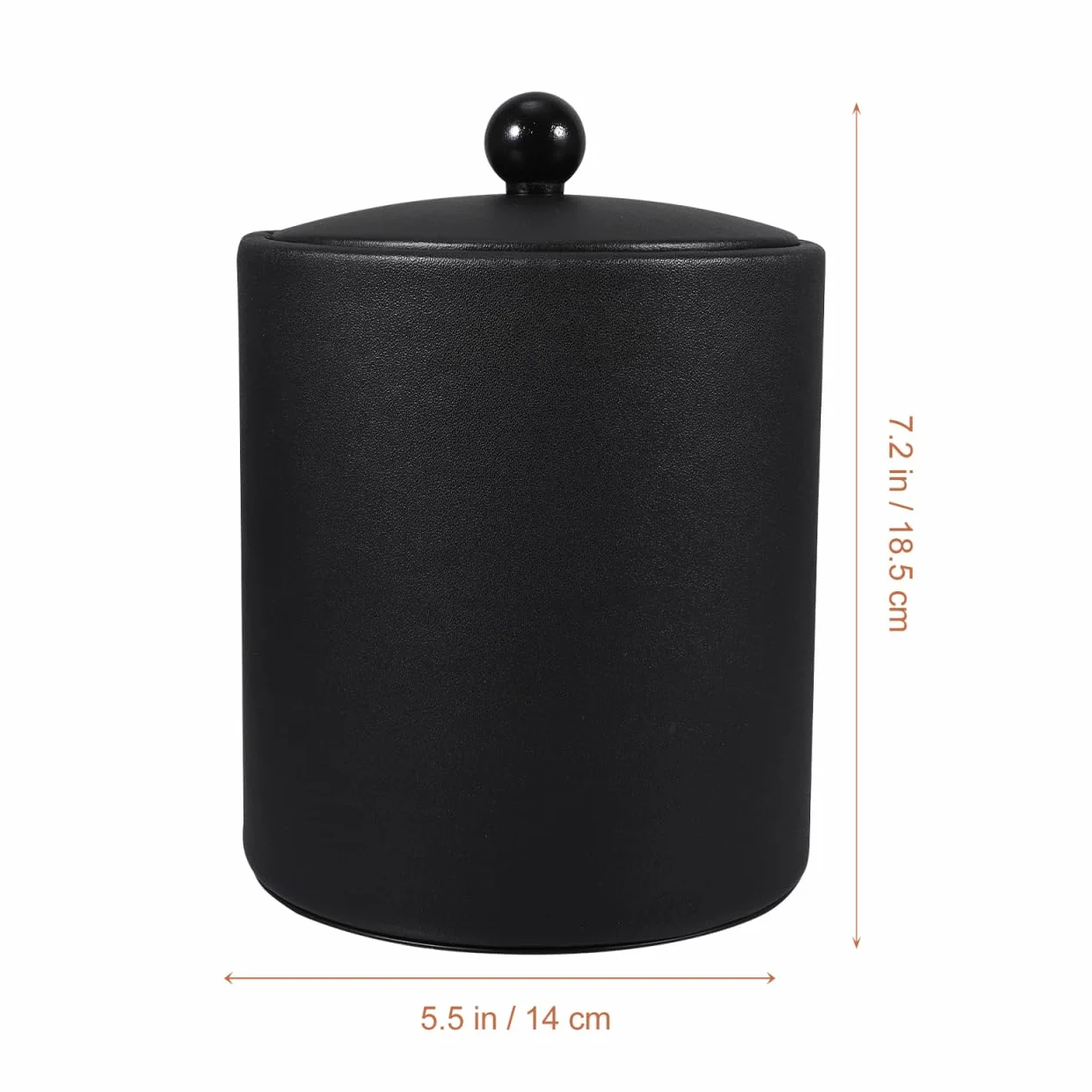 DOITOOL Cubo de hielo de acero inoxidable con aislamiento de doble pared para botella de cerveza, enfriador de bebidas para fiesta, cóctel, bar, color negro