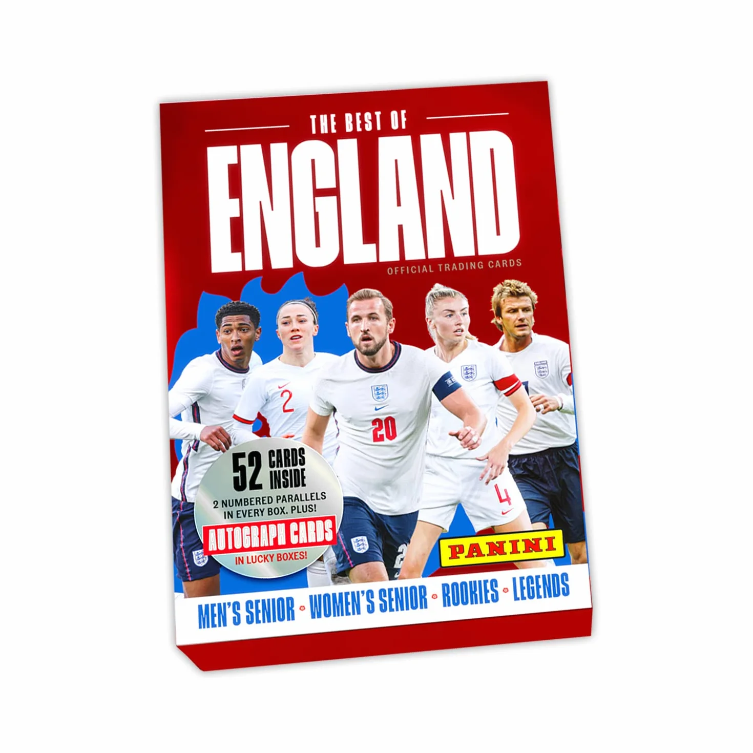 Panini El Mejor Juego de Tarjetas Coleccionables Oficial de Inglaterra FAENG