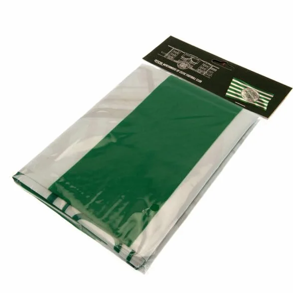 Bandera oficial Celtic FC, 152 x 91 cm, verde y blanco
