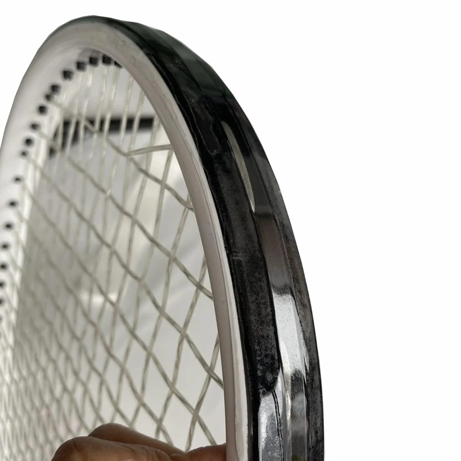 Protector de Cabeza de Raqueta de Tenis - Cinta Transparente de TPU, Resistente al Desgaste para Golpes