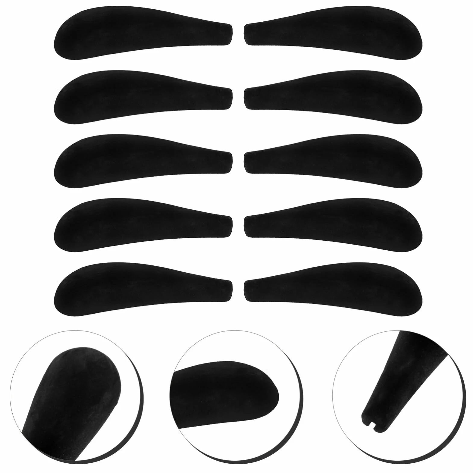 10 Hombreras para Perchas 5.51X1.77X1.18 Pulgadas Soporte De Hombro para Ropa Delicada como Suéteres Vestidos Trajes Almohadillas para Colgar Ropa