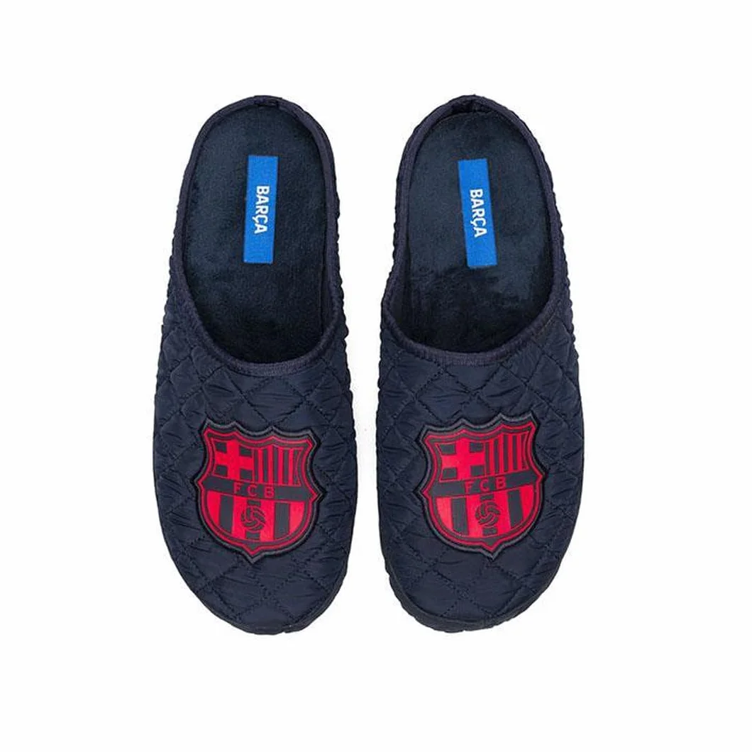 MARPEN Slippers, Zapatillas Equipo de Fútbol FC Barcelona Acolchadas