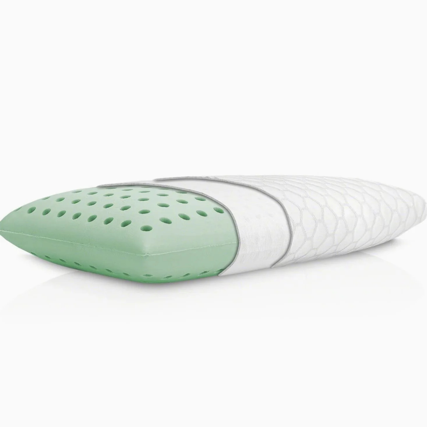 Almohada de espuma viscoelástica (aloe vera + biocerámica)