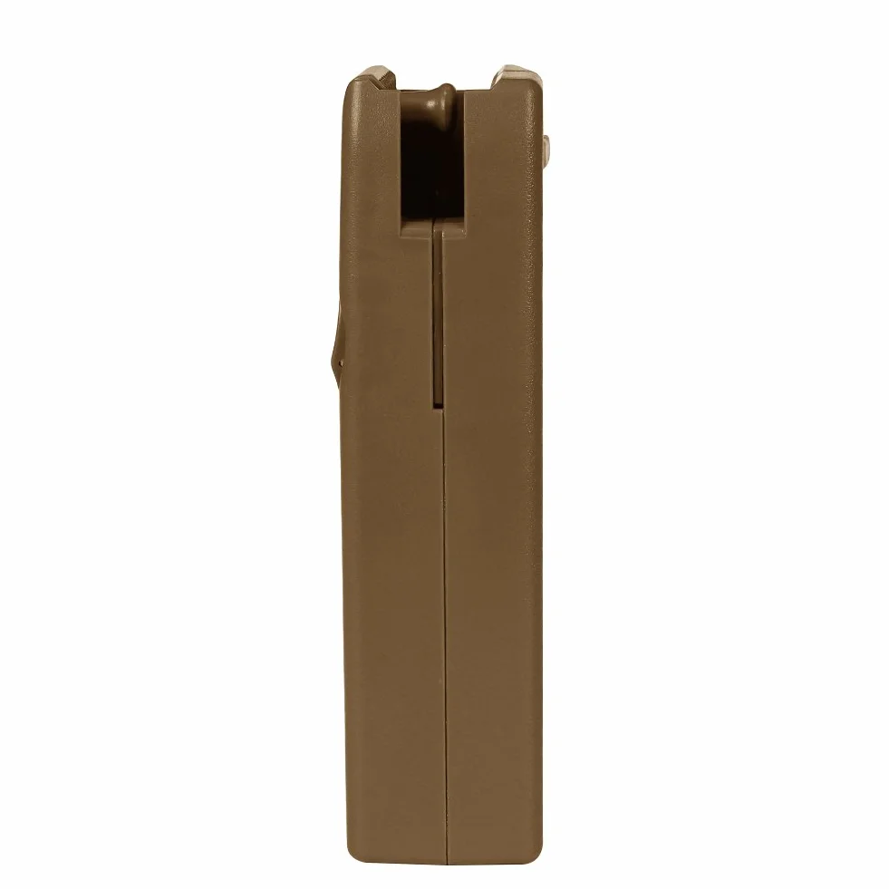 Cargador Rápido de Airsoft Speed Loader M4 Manivela Hunting Magazine Quick Loader - 6MM 1000 Rondas - Tan - Plástico