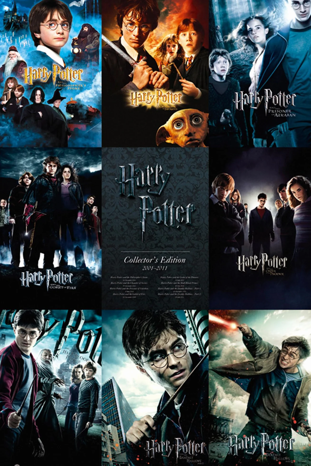 Grupo Erik Editores GB Eye LTD, Harry Potter, Collection, Maxi Poster, 61 x 91,5 cm