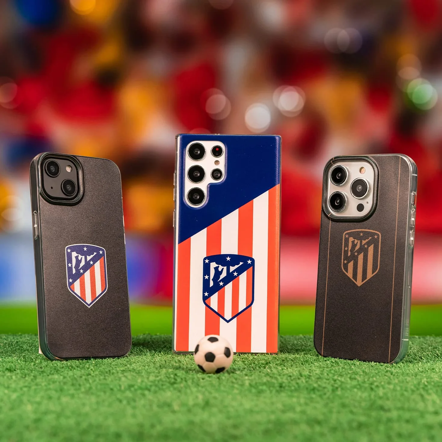Funda Atlético de Madrid para OPPO A38 A18 Silicona Flexible Transparente Oficial