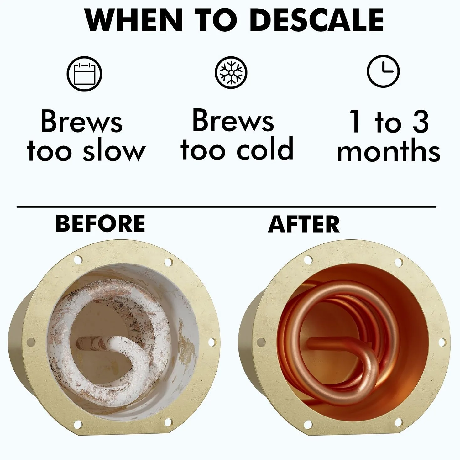 Solución de descalcificación compatible con DeLonghi, especialmente diseñada para limpiar máquinas de café Delonghi y máquinas de café Delonghi – Limpiador de cafetera espresso de 958,2 g