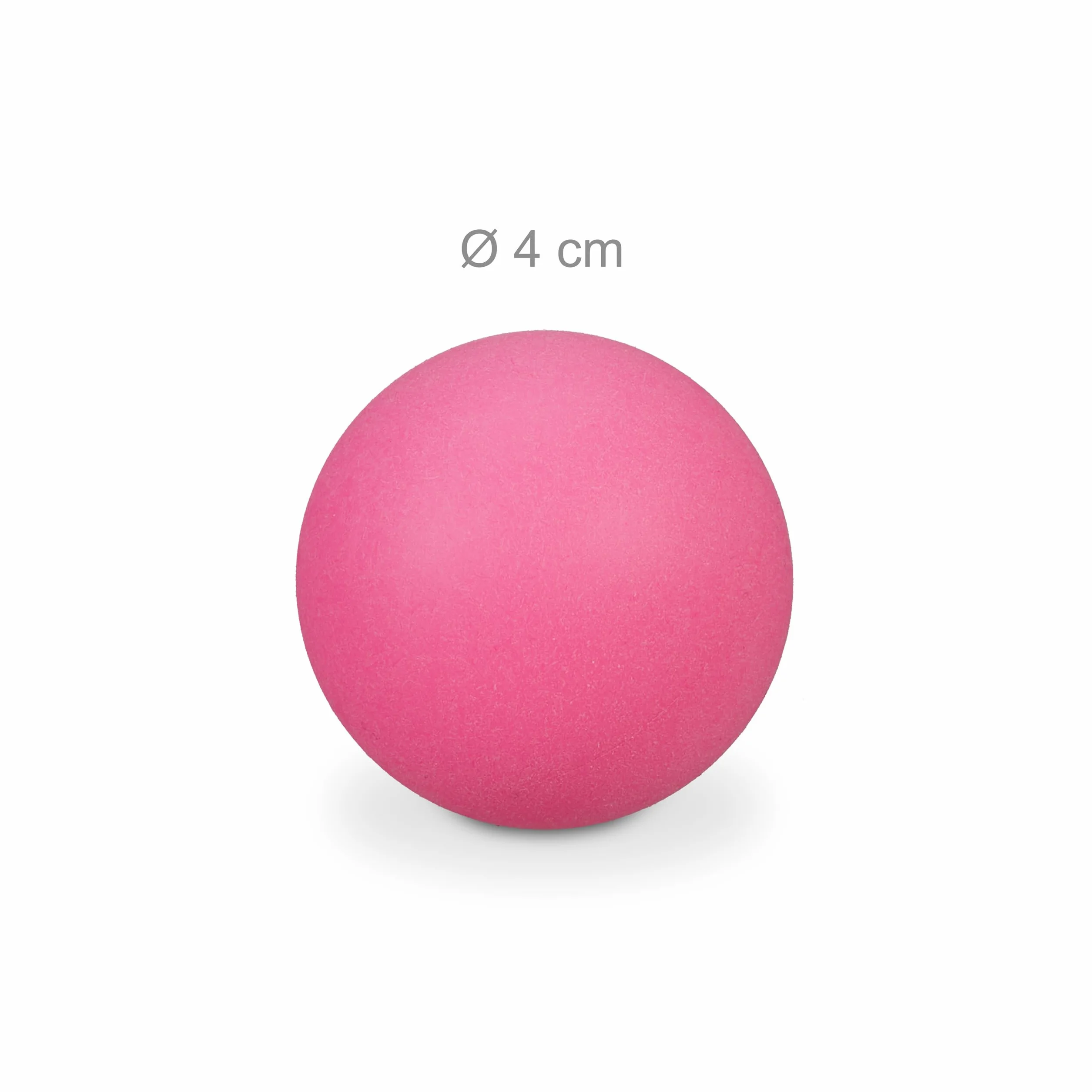 Relaxdays Pelotas Ping Pong 100 Unidades Bolas de Plástico Tenis de Mesa 40 mm Rosa