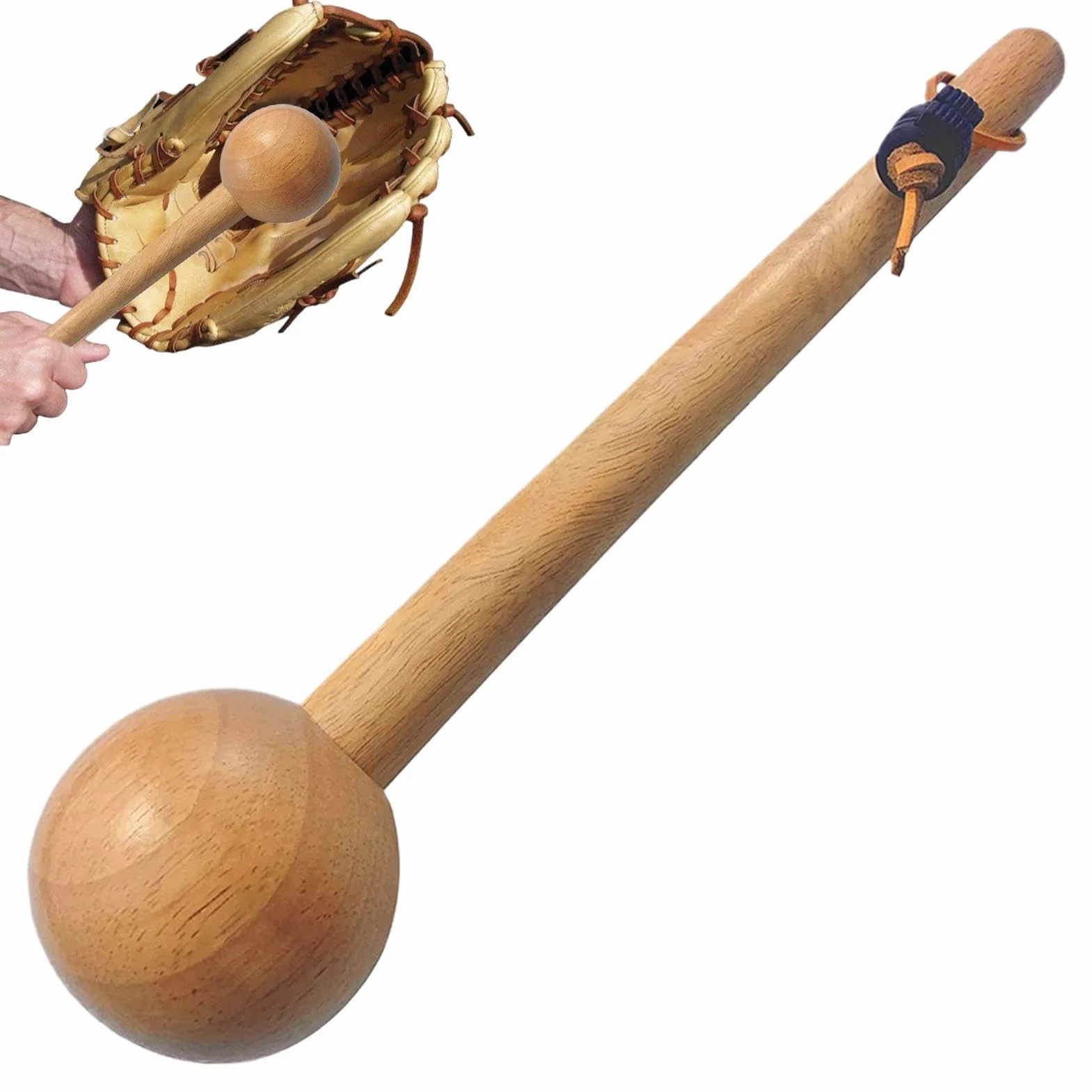 Mazo Para Guantes De Béisbol De Madera - Mantenimiento Molde De Bolas