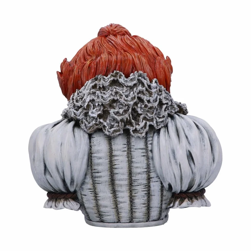 Nemesis Now Pennywise-Busto Oficial de IT Capítulo 2, Blanco, 30 cm