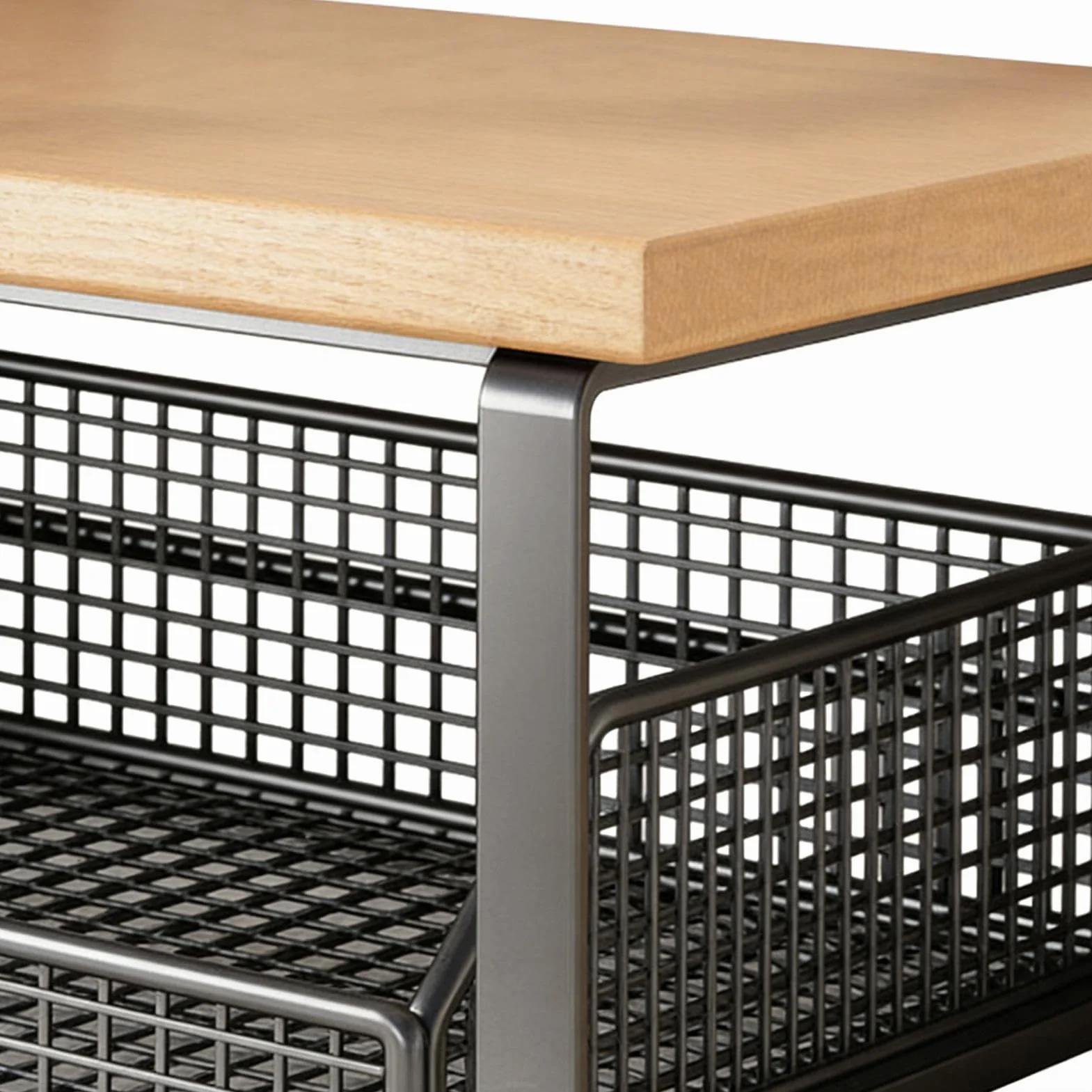 Cesta de almacenamiento de cocina multiusos: soporte para organización de 37 x 26 x 18 cm, contenedor para cápsulas de café, contenedor de encimera que ahorra espacio, usos versátiles de solución de a