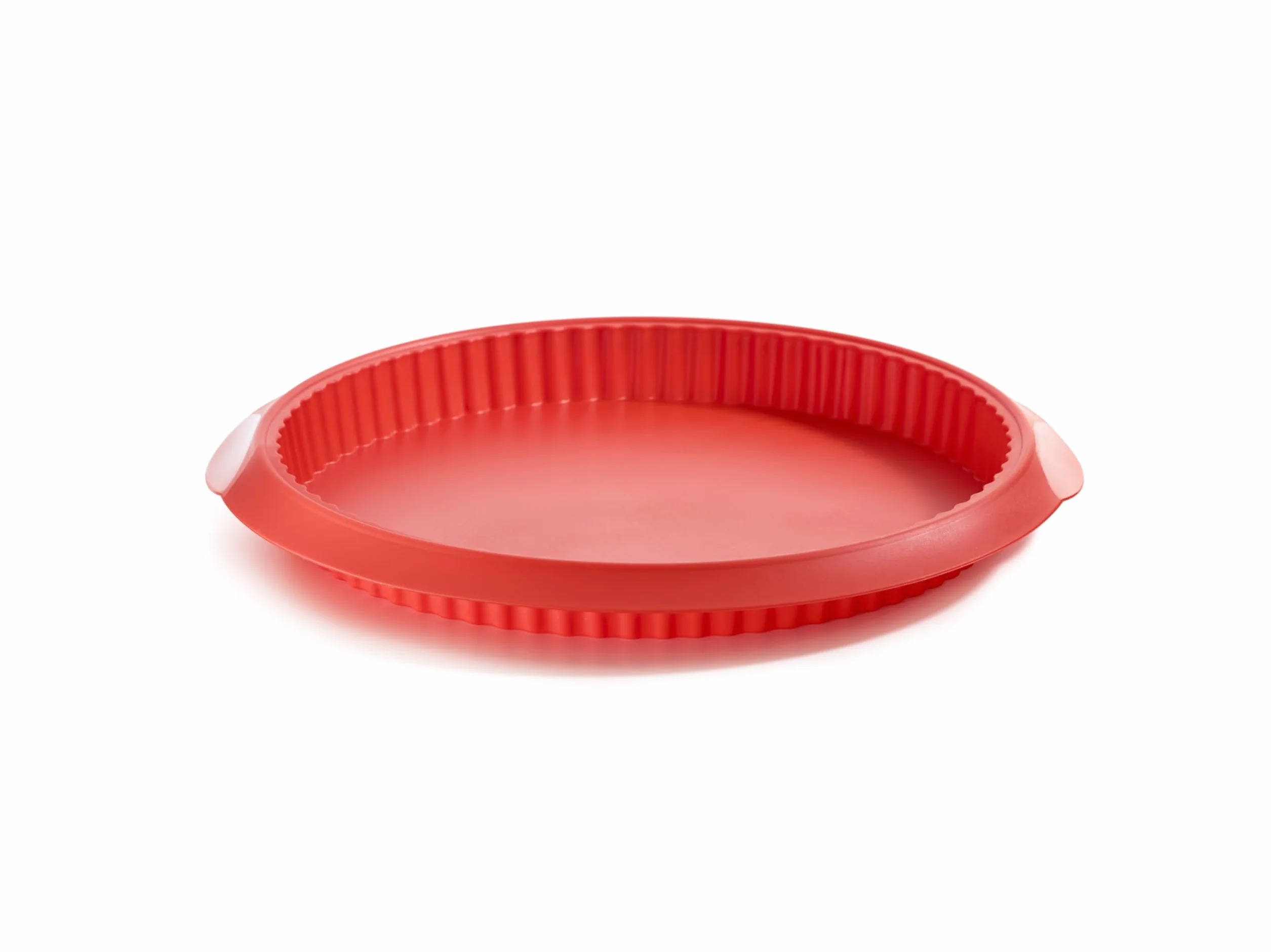 Lékué 28 Rojo Quiche 28 cm, Silicona